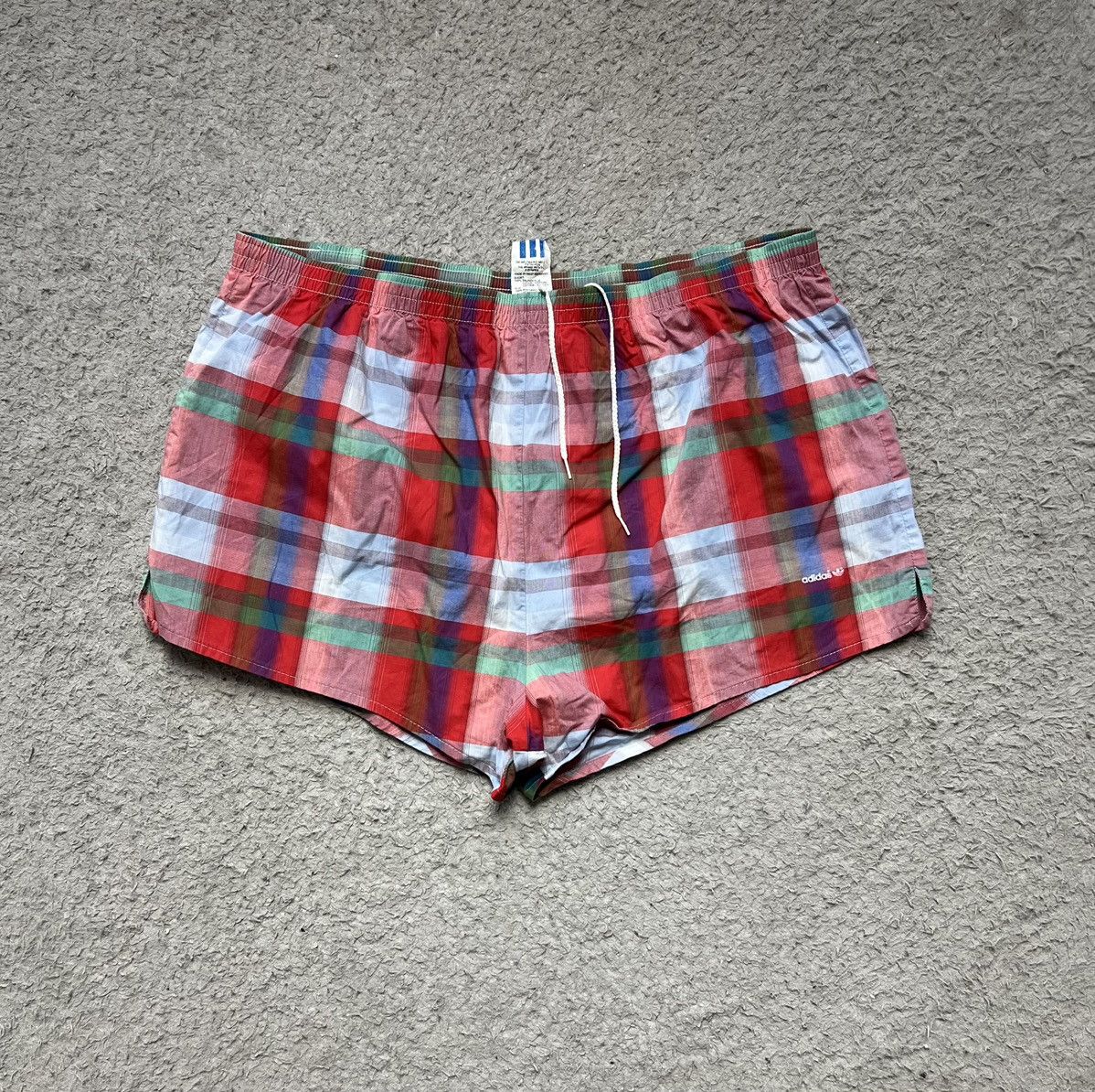 Adidas Rare Shorts Adidas Vintage 80’s Oldschool Nylon Size US 36 / EU 52 - 1 Thumbnail