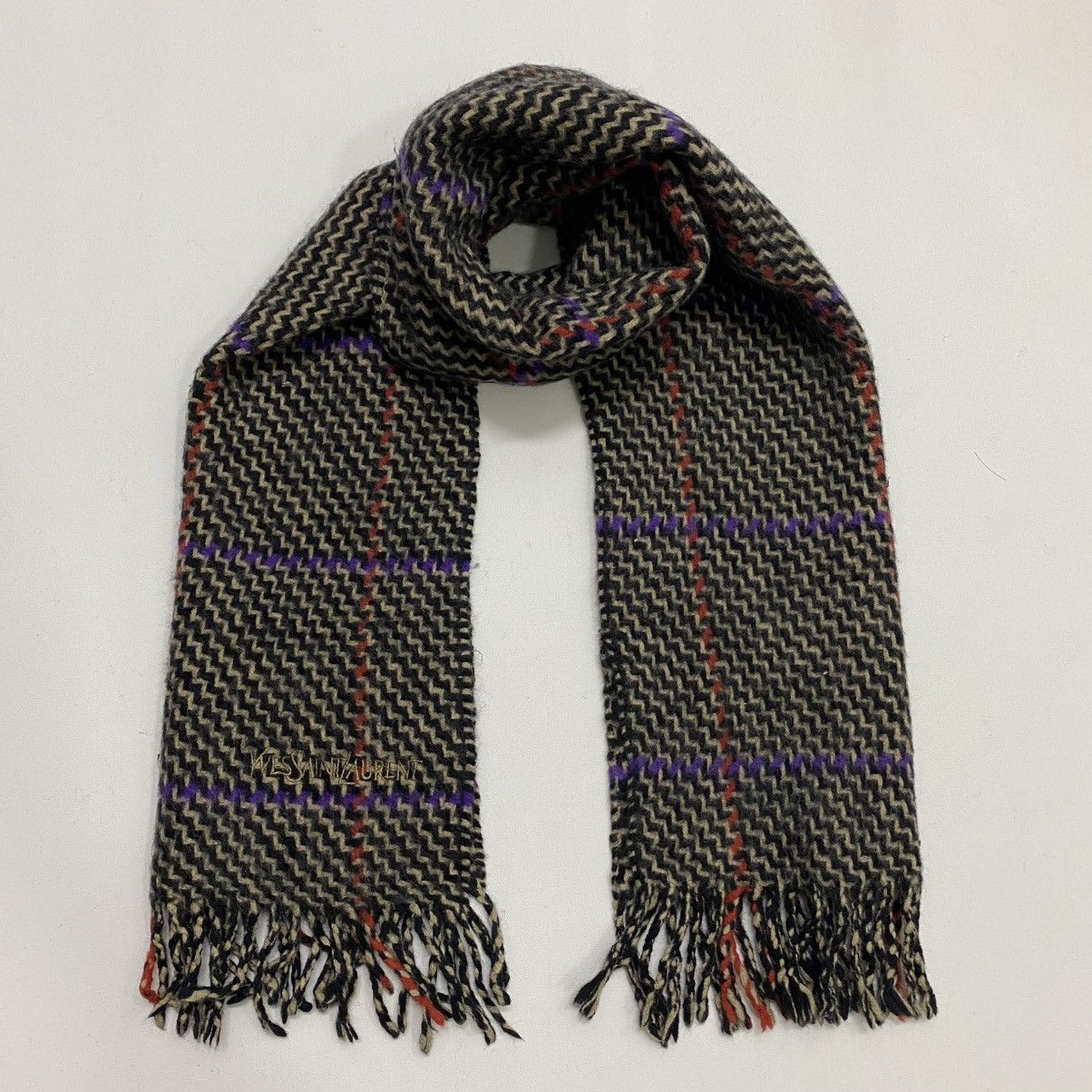 Yves Saint Laurent YSL SCARF MUFFLER LUX026 Size ONE SIZE - 1 Thumbnail