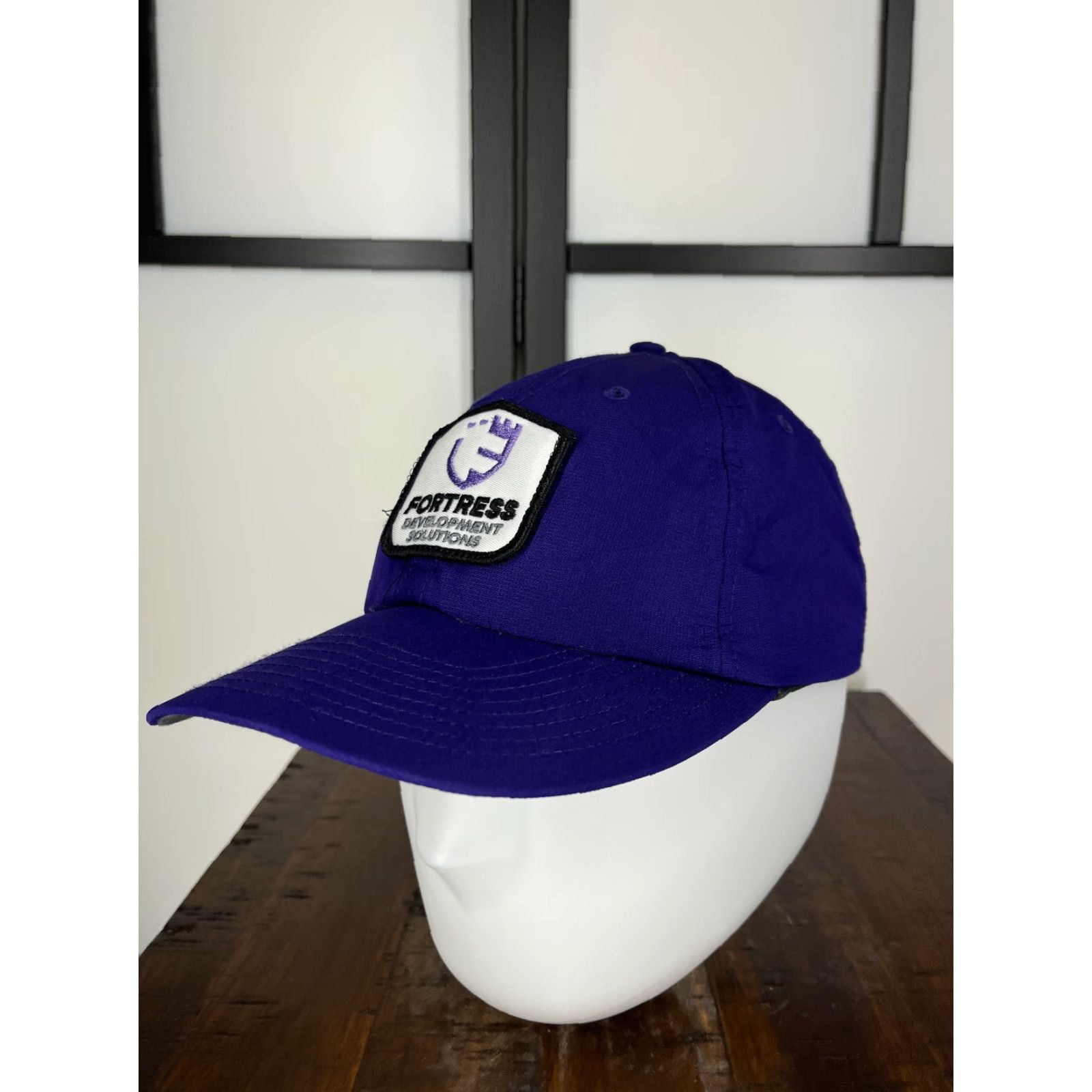 Vintage Richardson Hat Cap Strap Back Adult One Size Purple Baseball Cap Mens Fillet Logo Adjustable Lightweight Twill Polyester Cap Size ONE SIZE - 4 Thumbnail