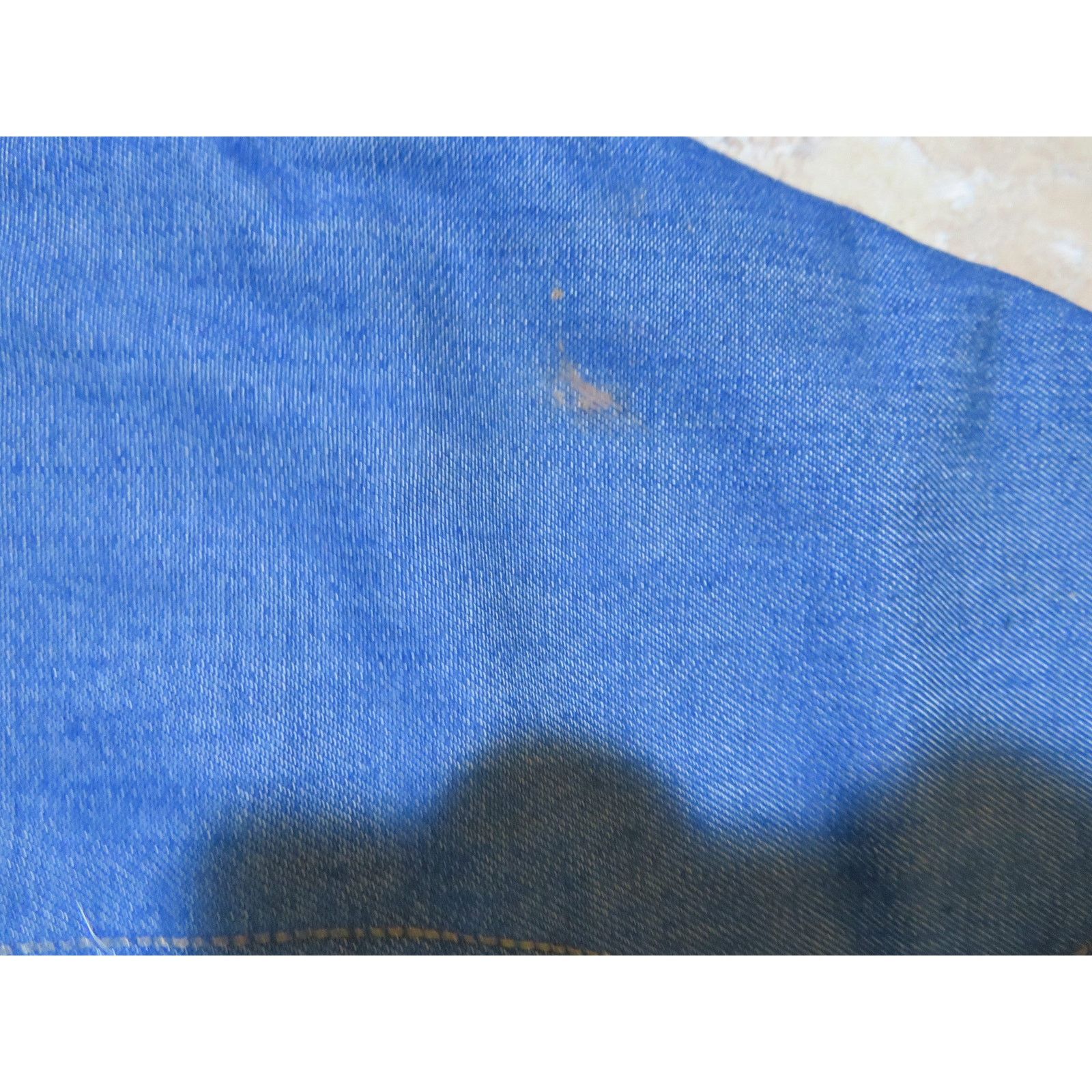 Other Workrite Quilt-Lined Denim Vest Blue Denim Zip Up Sz M 1970s Size US M / EU 48-50 / 2 - 6 Thumbnail