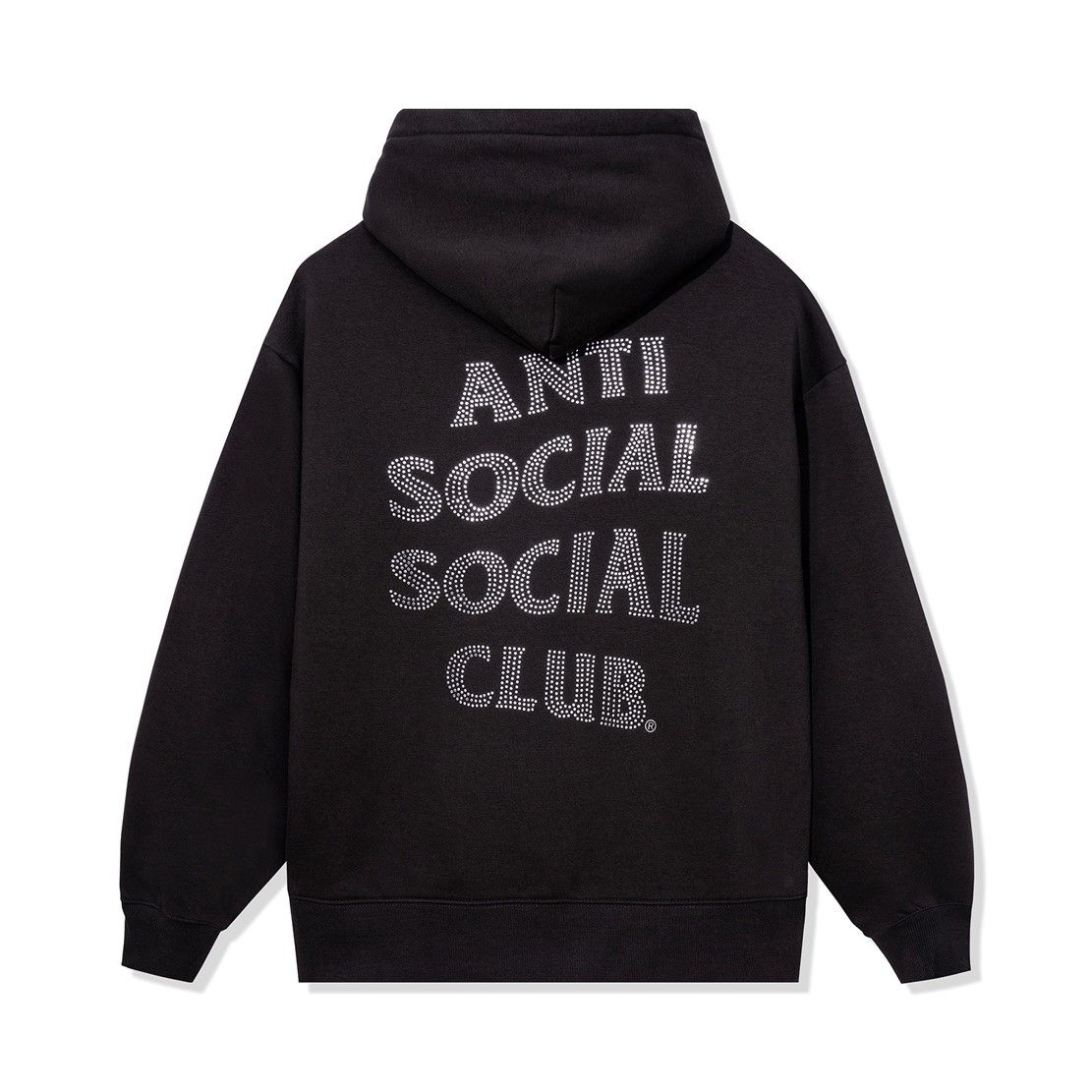 image of Anti Social Social Club Mind Game Premium Nailhead Hoodie in Black, Men's (Size XL)