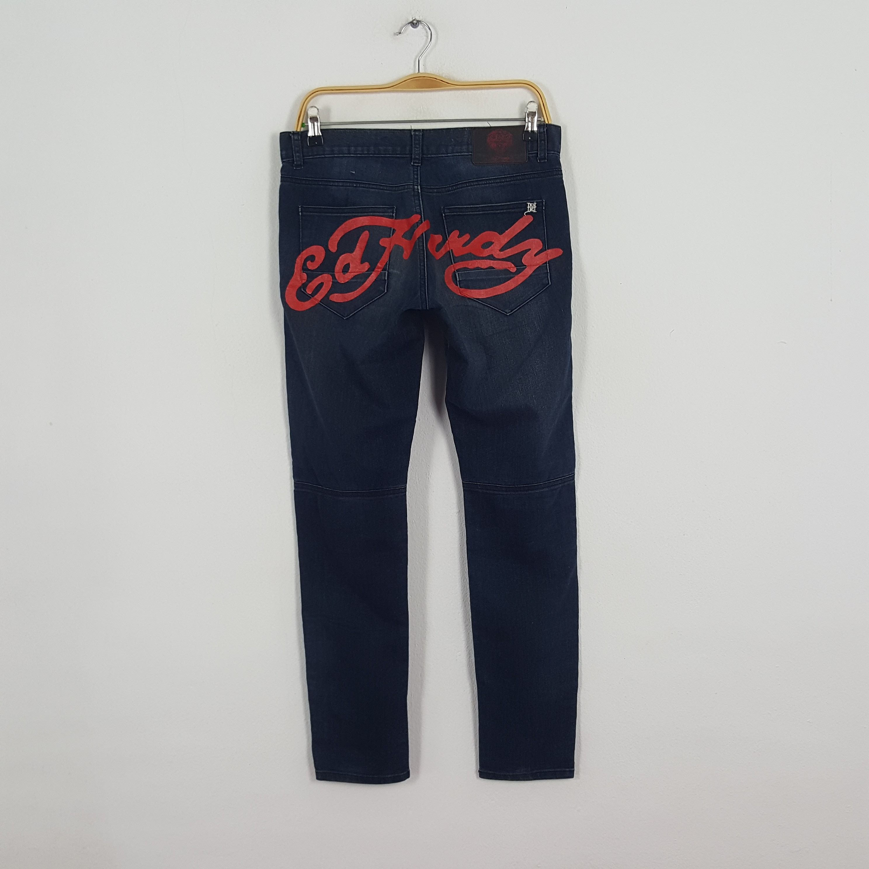 Christian Audigier × Ed Hardy × Vintage Vintage Ed Hardy by Christian Audiger Denim Jeans Size US 30 / EU 46 - 1 Thumbnail