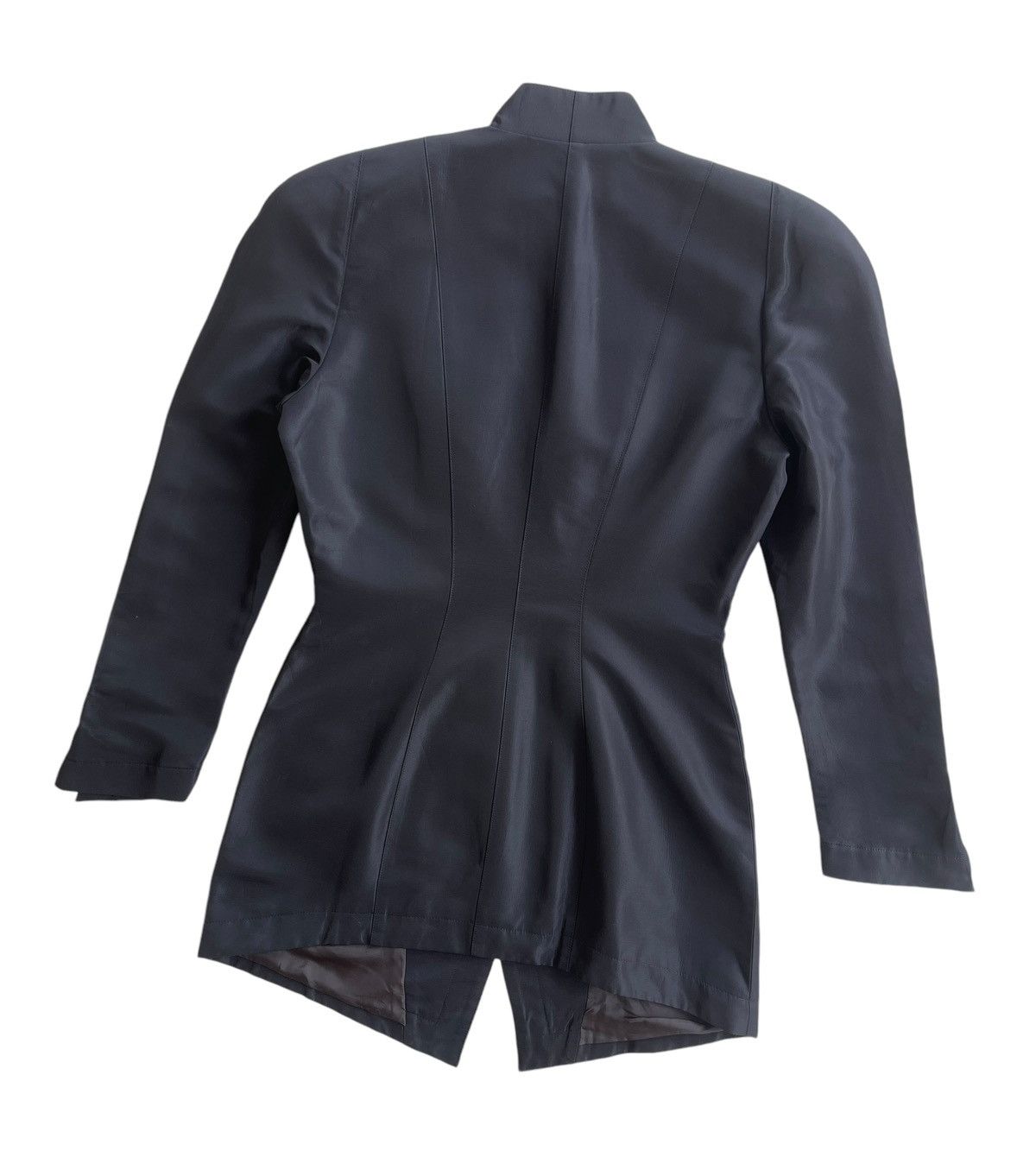 Thierry Mugler 1990s Iconic Structured Corseted Jacket Coat Size S / US 4 / IT 40 - 10 Thumbnail