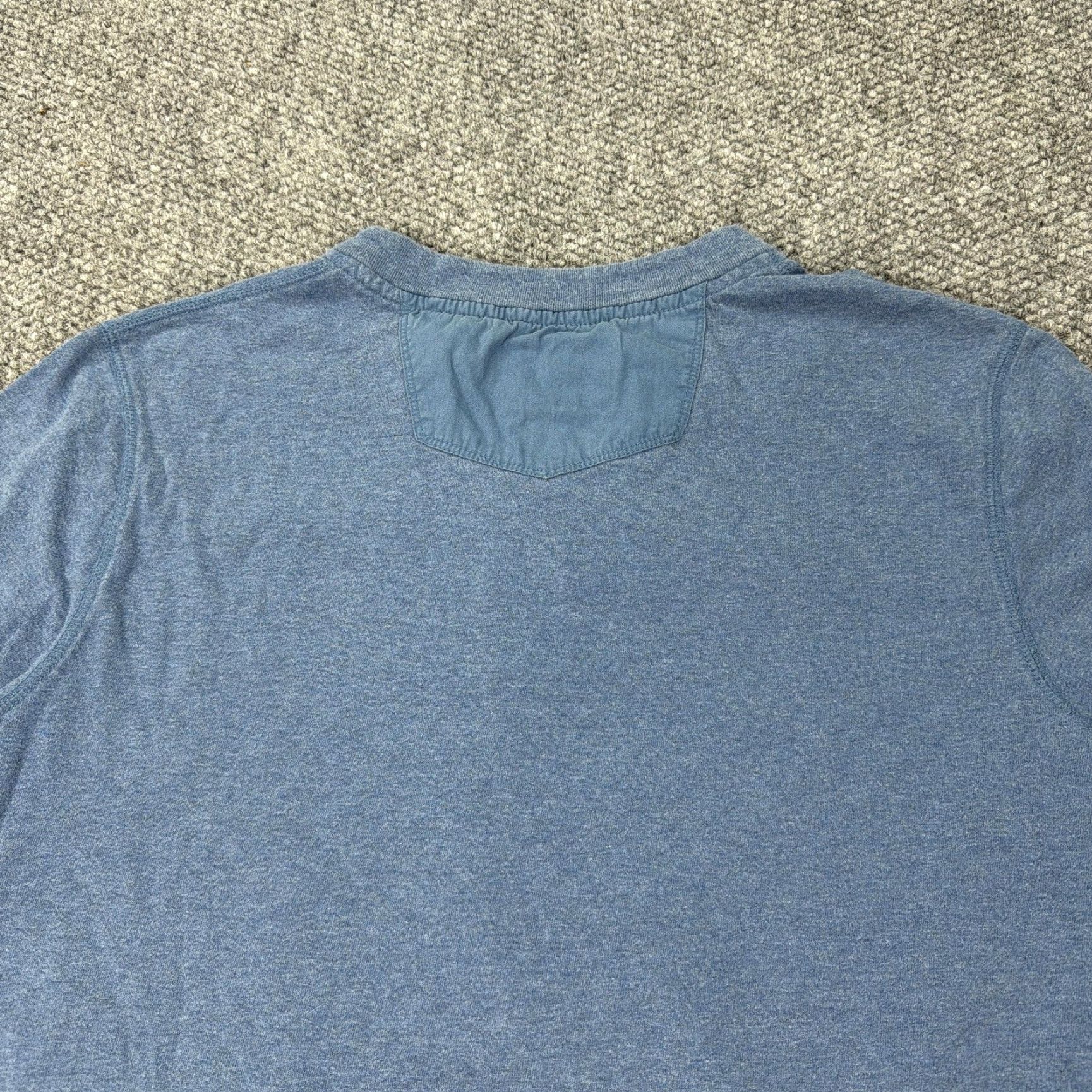 Eddie Bauer Eddie Bauer Henley Shirt Mens XLT Blue Long Sleeve Cotton Big & Tall Casual Tee Size US XL / EU 56 / 4 - 6 Thumbnail