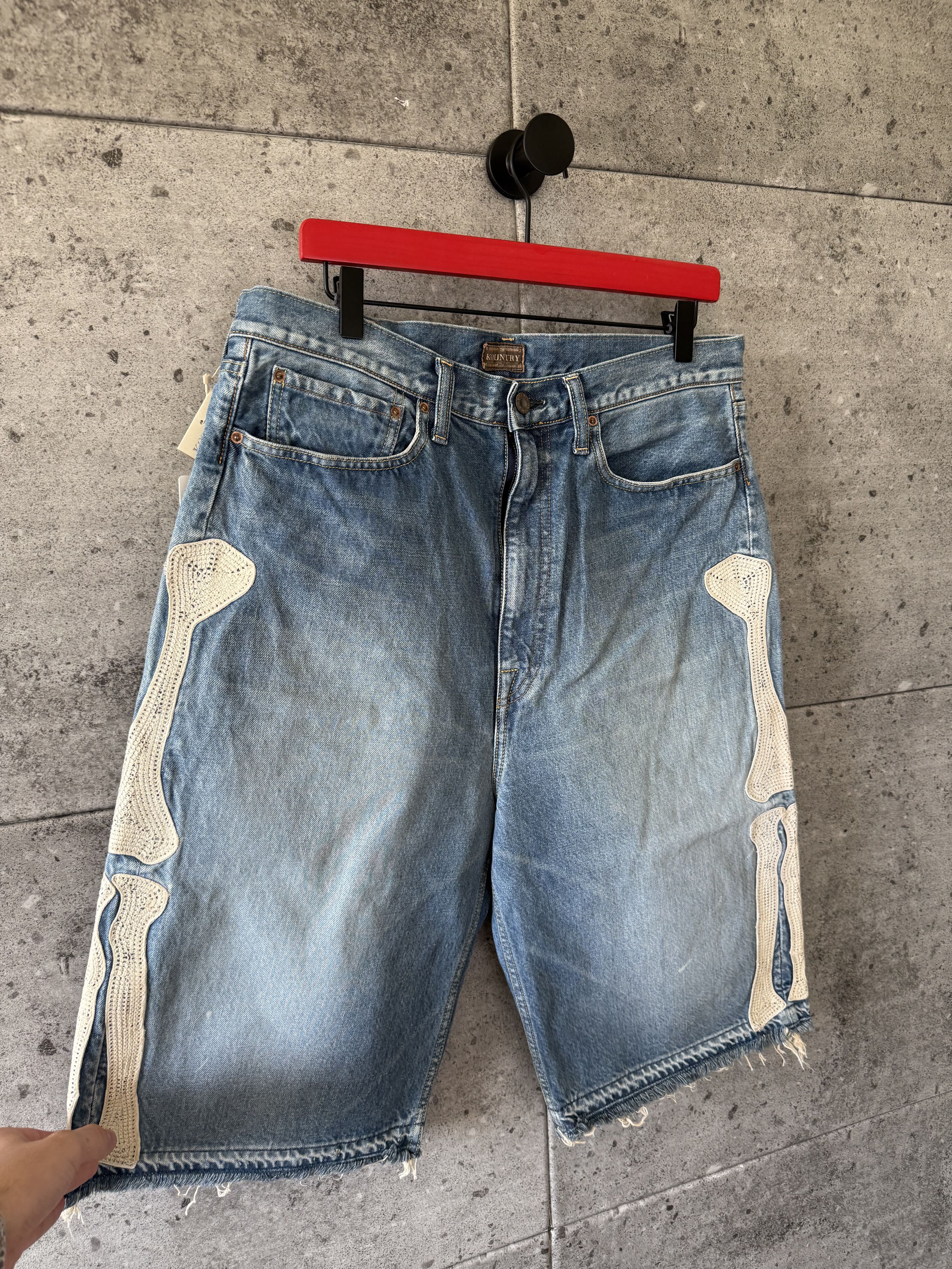 Kapital Kapital bike denim shorts Size US 36 / EU 52 - 3 Thumbnail