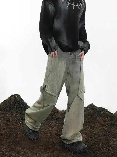 Jean Opium Baggy Denim Jeans y2k Size US 30 / EU 46 - 4 Thumbnail