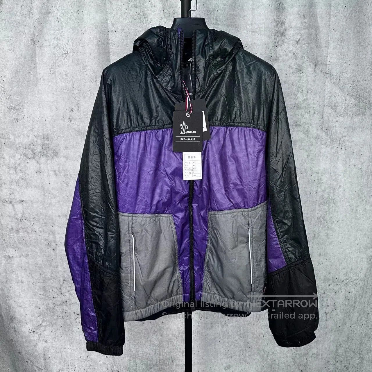 Moncler Moncler Peryus Quilted Hooded Zip Jacket. Size US XL / EU 56 / 4 - 1 Thumbnail