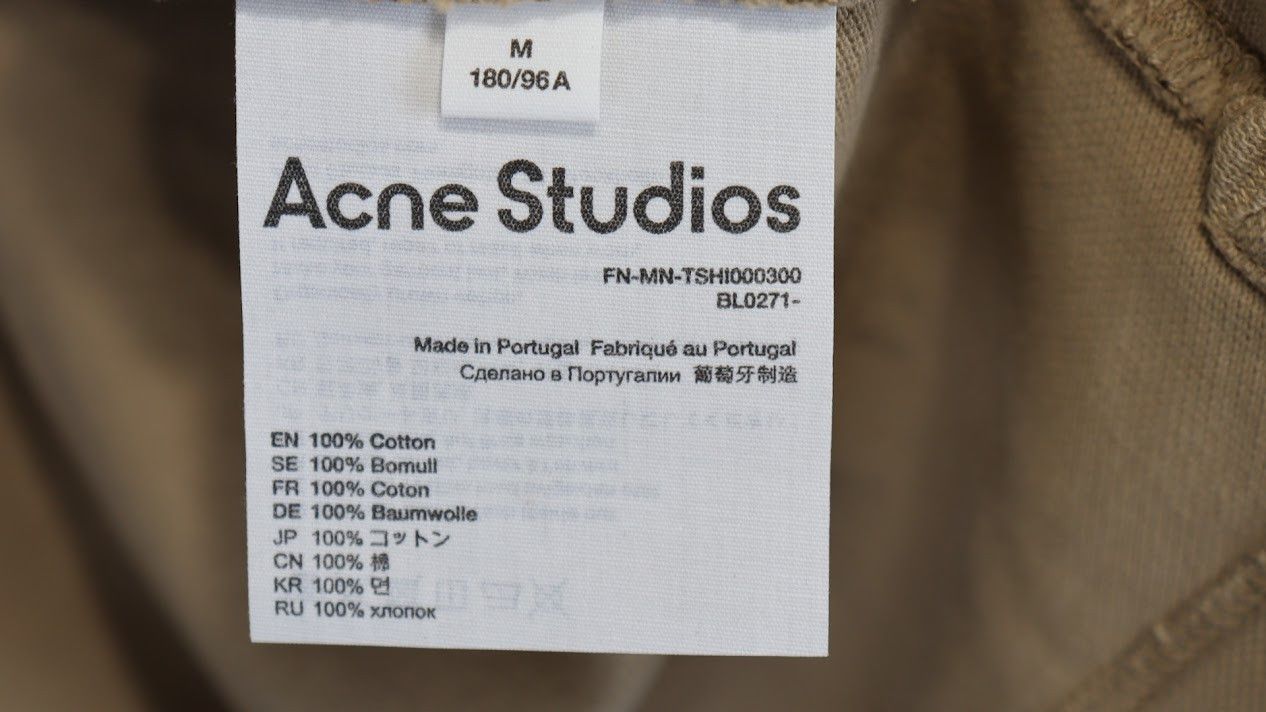 Acne Studios o1rshd1 Polo in Brown Size US M / EU 48-50 / 2 - 8 Thumbnail