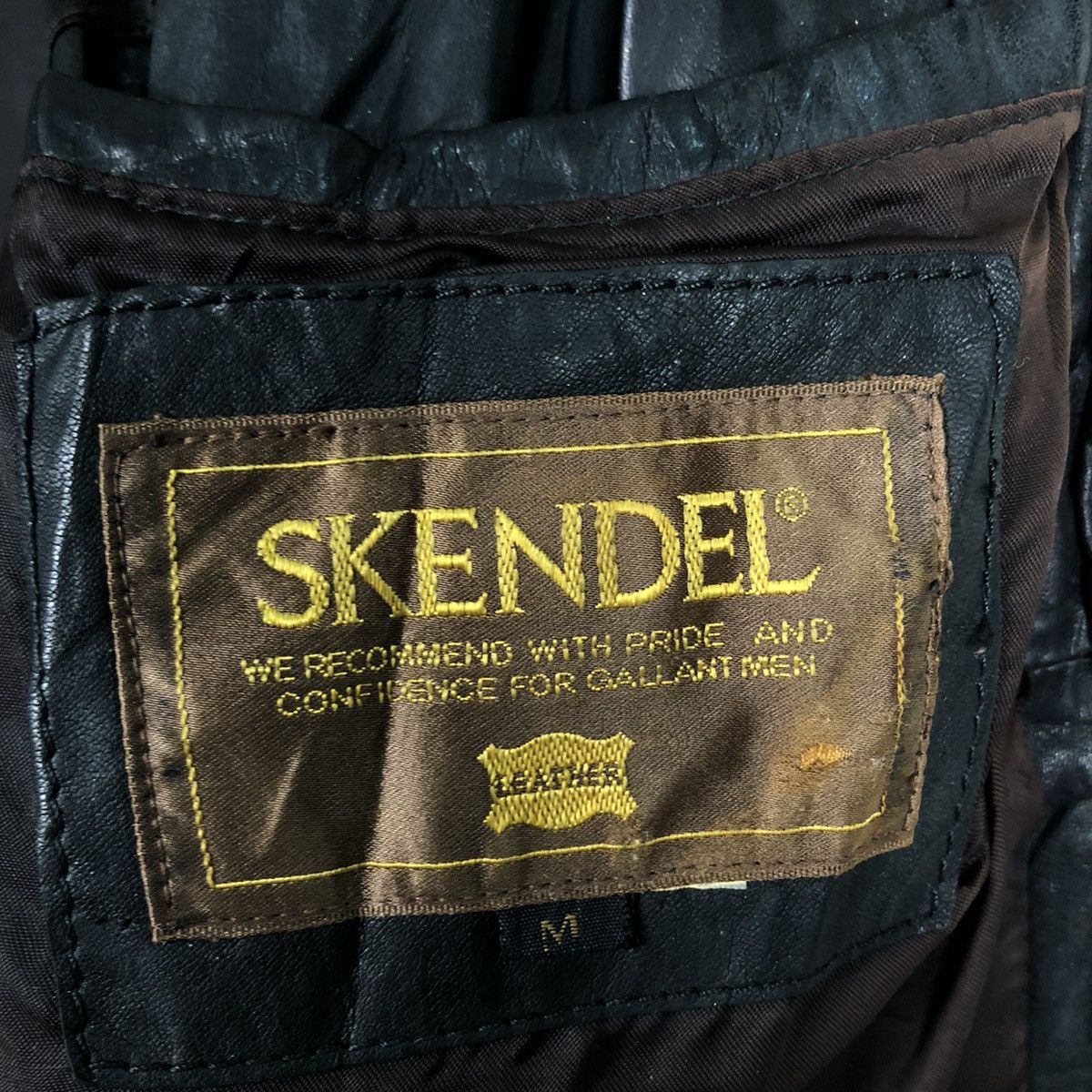 Japanese Brand 📌Vintage Biker Genuine Leather Jacket Skendel Issey Miyake Size US M / EU 48-50 / 2 - 19 Thumbnail