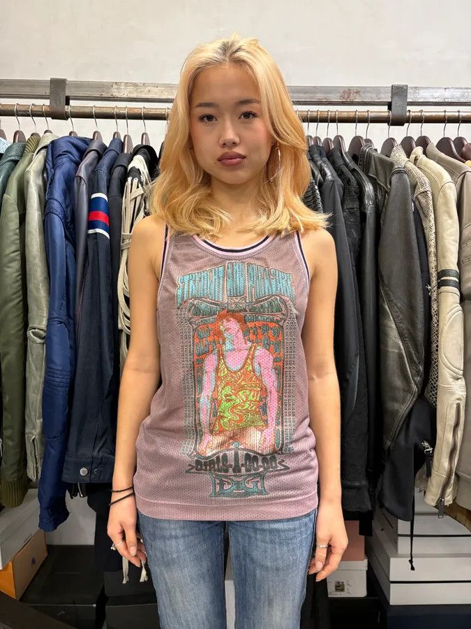 Dolce & Gabbana SS2004 Dolce & Gabbana Pink Cozy Tank Top Size XS / US 0-2 / IT 36-38 - 2 Thumbnail