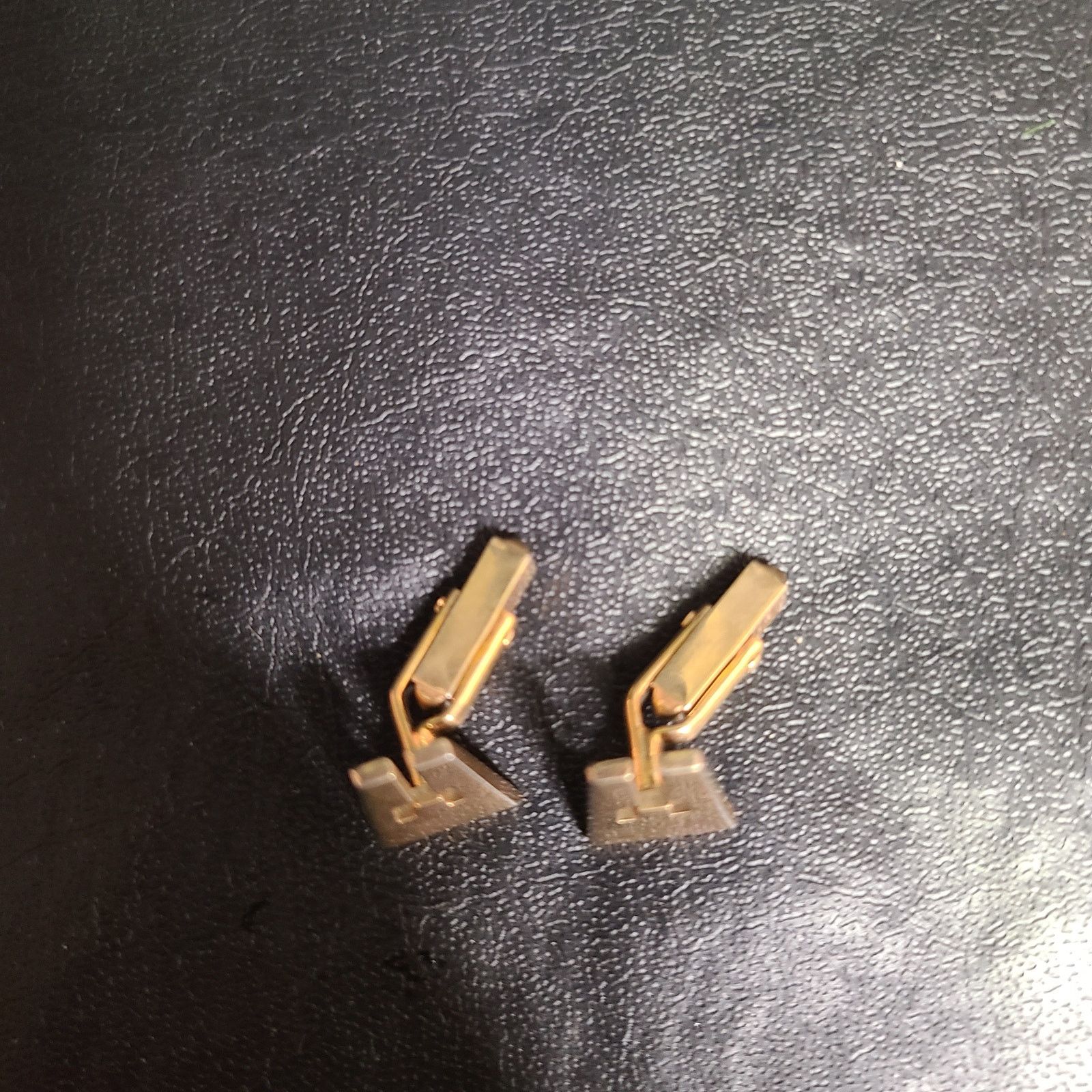 Vintage Vintage mid-century swank gold Monogrammed E cufflinks Size ONE SIZE - 2 Thumbnail