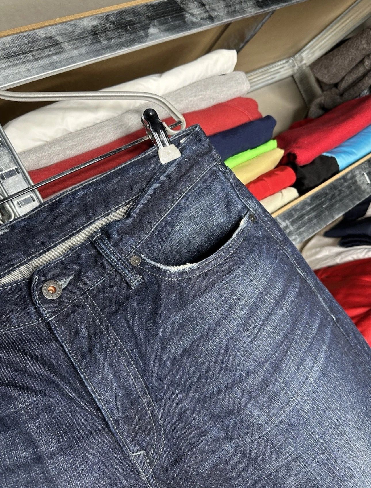Levi's Levi’s 34 x 32 00's Vintage Punk Rarest Denim Jeans Pants Size US 34 / EU 50 - 4 Thumbnail
