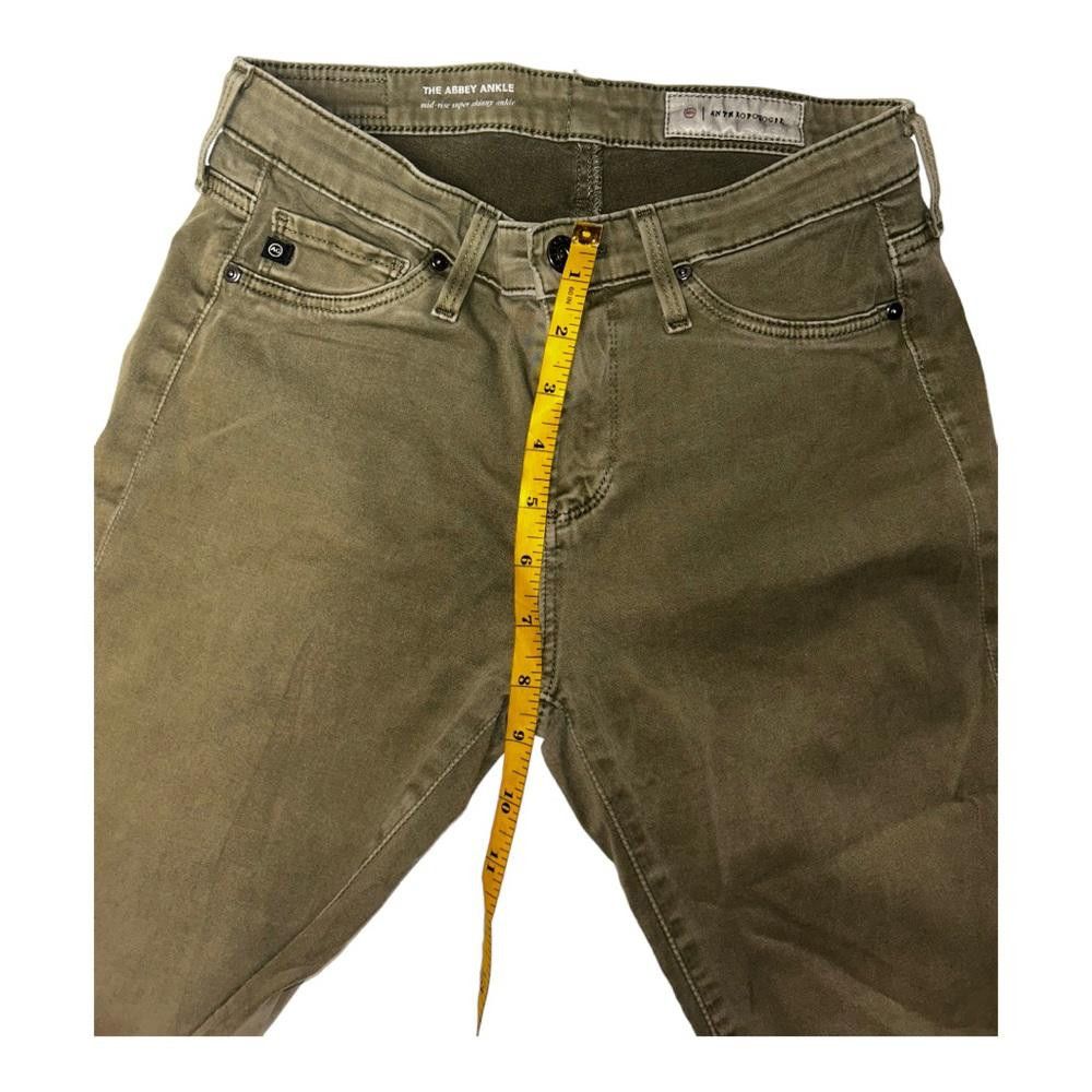 Designer Anthropologie l The Abbey Mid Rise Jeans Size 25 Size 25" / US 0 / IT 36 - 7 Thumbnail