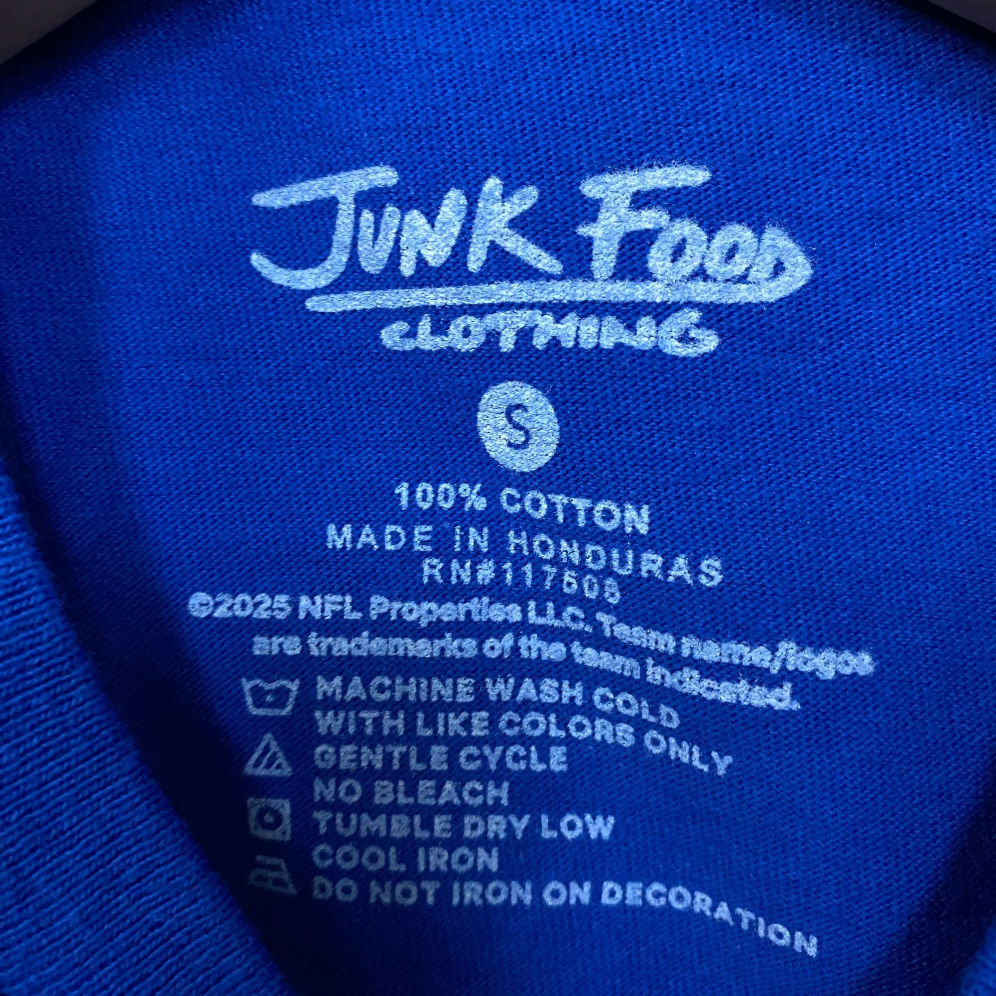 Junk Food Junk Food Clothing NFL Buffalo Bills Checkdown Flea Market T Size US S / EU 44-46 / 1 - 4 Thumbnail