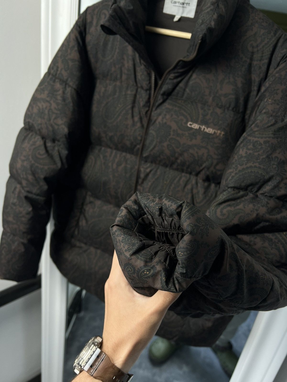 Carhartt Wip Carhartt WIP Springfield Jacket M — Plant/Black Paisley Size US M / EU 48-50 / 2 - 15 Thumbnail
