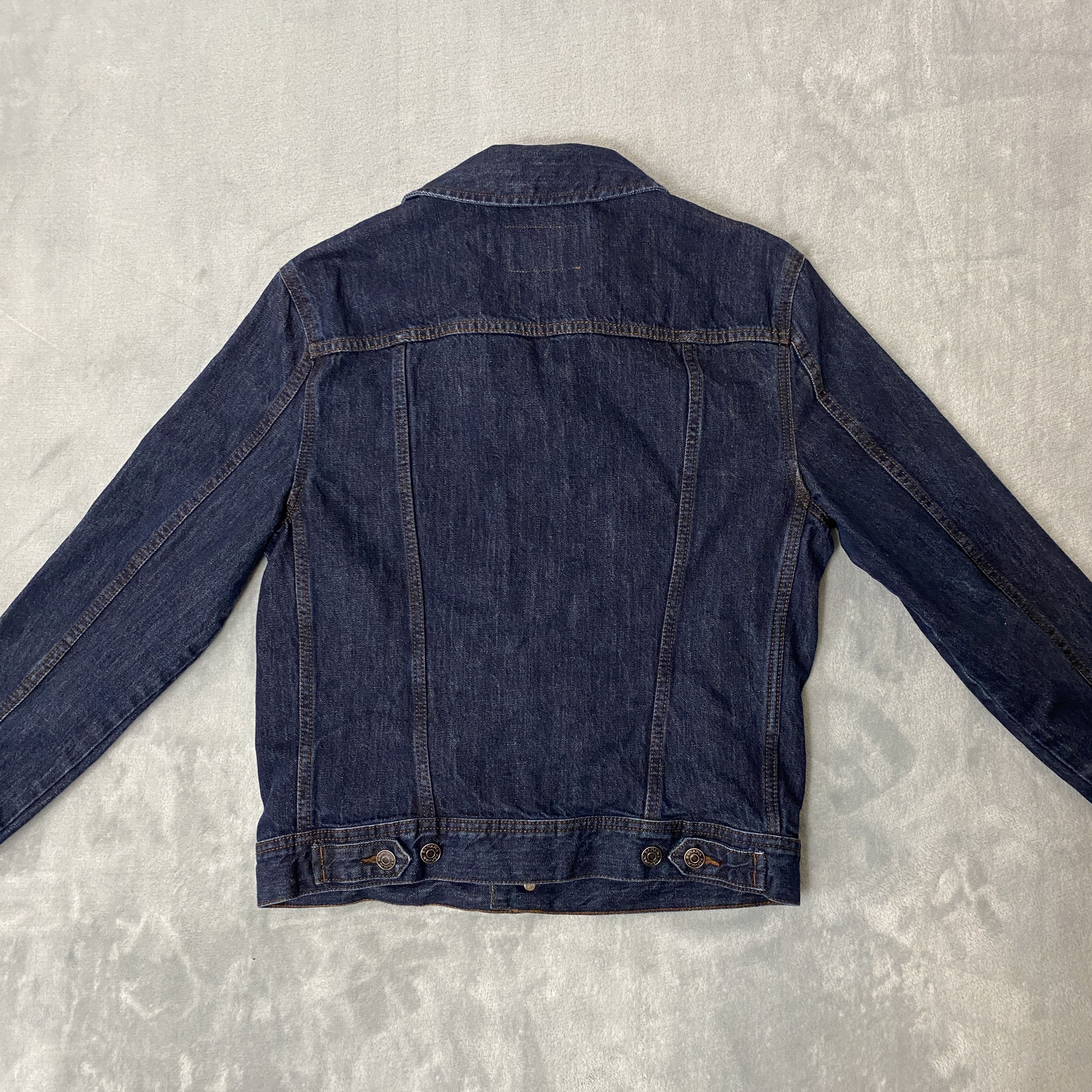 Banana Republic × Vintage Jean Jacket Men Small Long Sleeve Blue Denim Coat Size US S / EU 44-46 / 1 - 9 Thumbnail