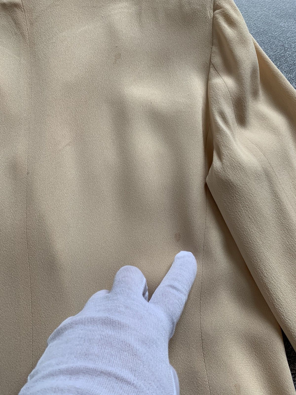 Designer × Moschino × Vintage VTG 1980’s Moschino Cheap & Chic Cream Suit Women’s 42 size Size L / US 10 / IT 46 - 22 Thumbnail