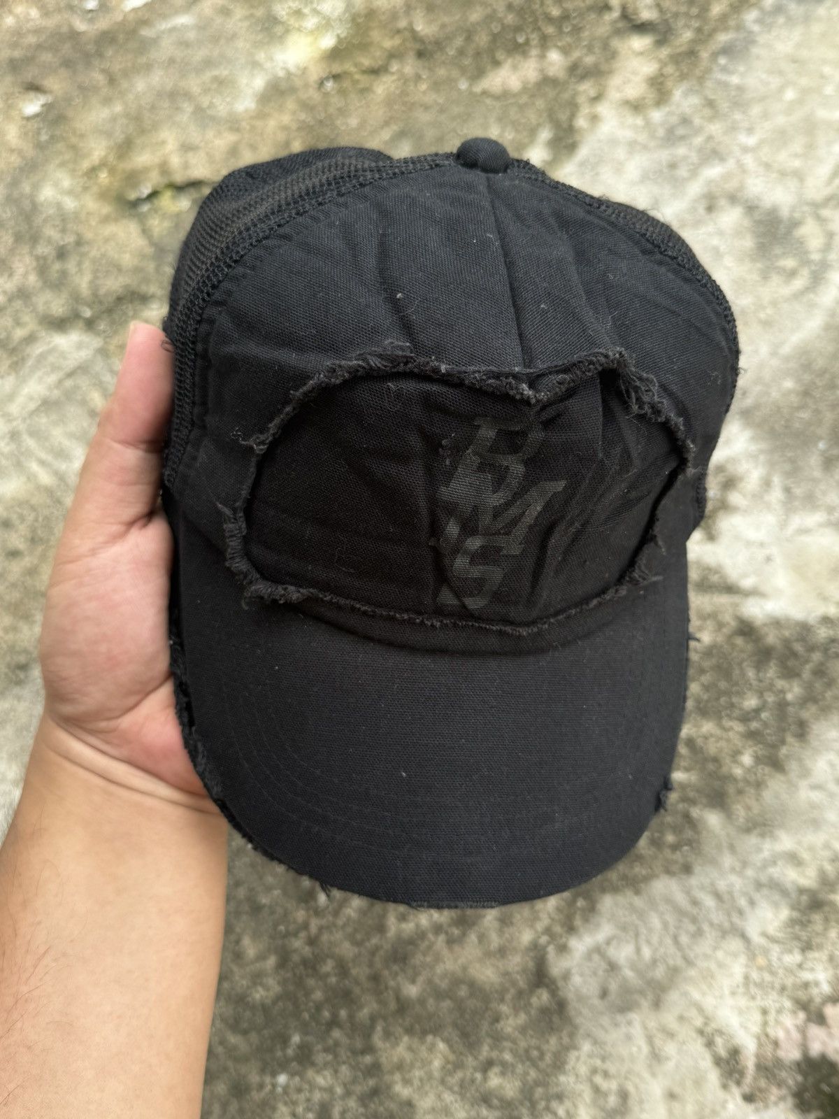 If Six Was Nine × Japanese Brand × Le Grande Bleu (L.G.B.) 💥Beams Distressed Trucker Hats Hysteric Style Size ONE SIZE - 2 Thumbnail