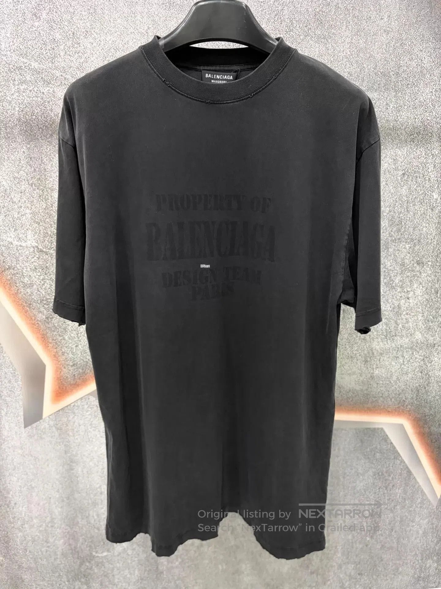 Balenciaga Black Short Sleeve Graphic Print T. Size US XS / EU 42 / 0 - 1 Thumbnail