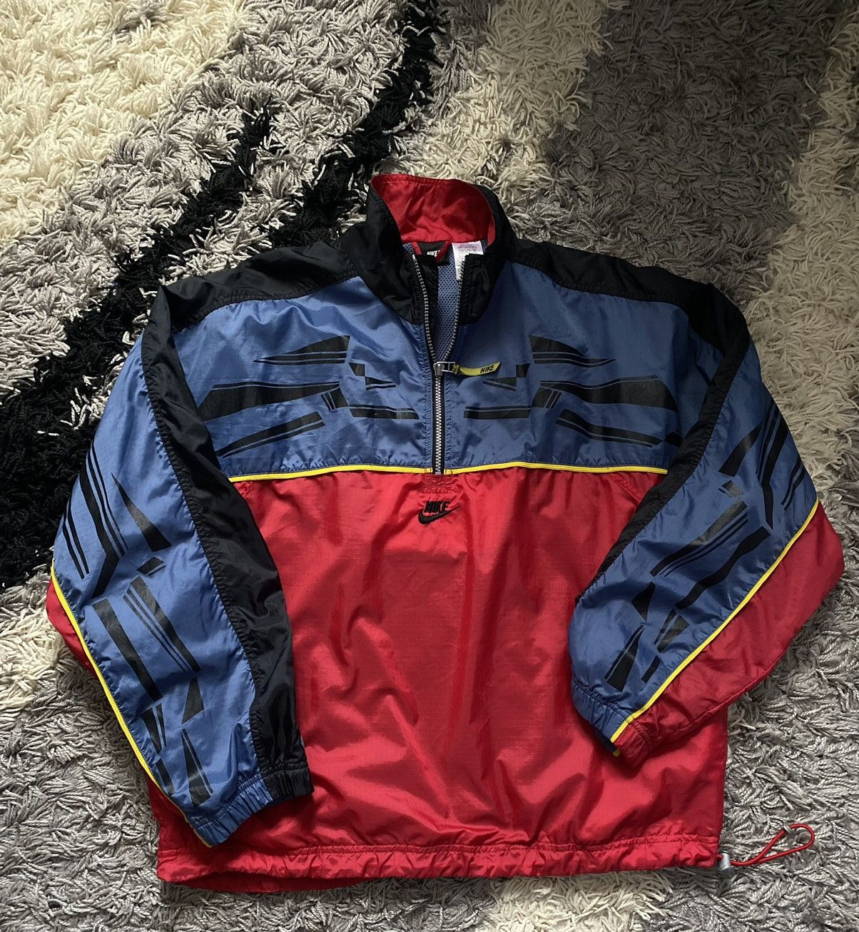 Nike × Vintage Vintage Nike track anorak jacket Y2K Size US M / EU 48-50 / 2 - 2 Thumbnail