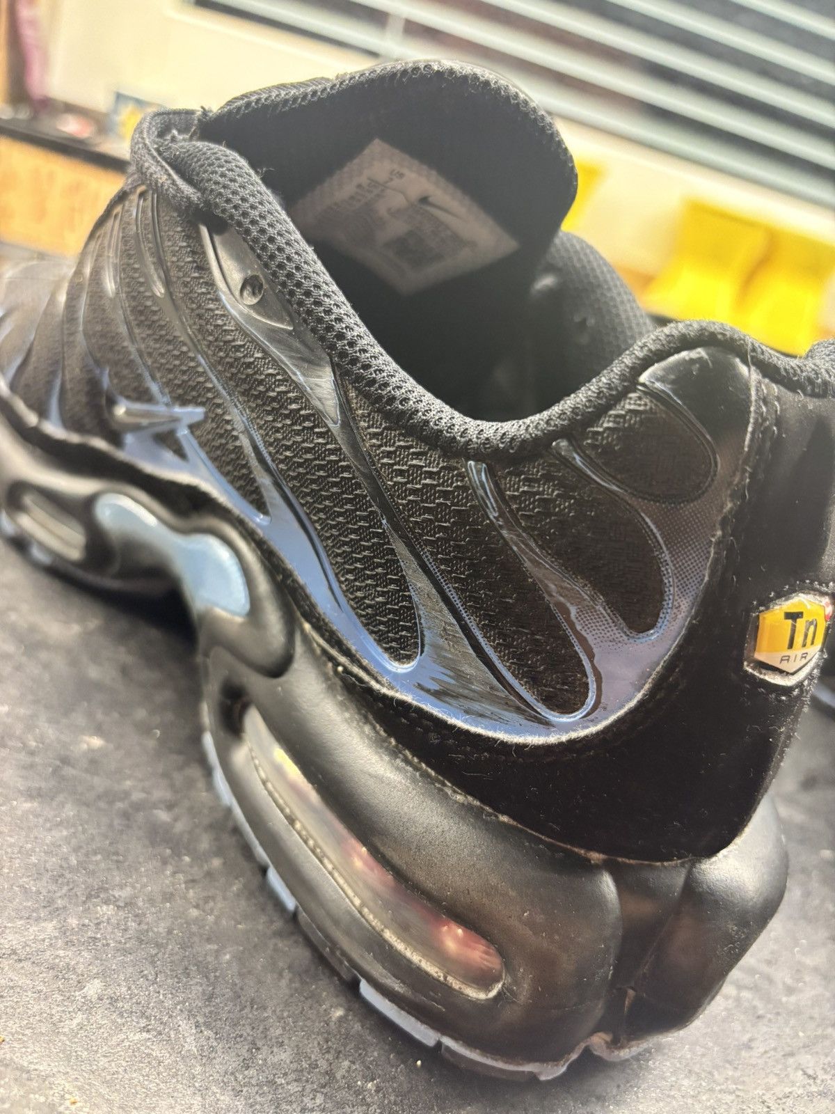 Nike nike air max plus black university blue Size US 7 / EU 40 - 11 Thumbnail