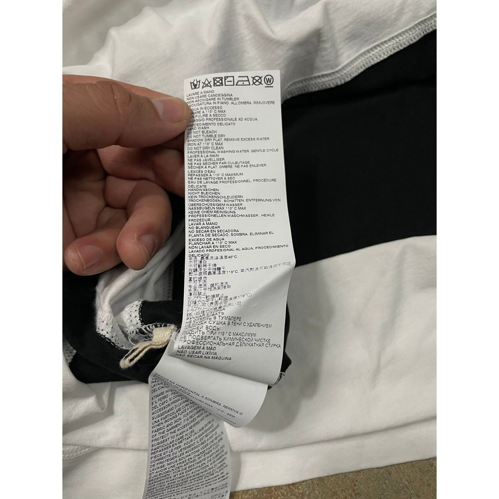 Marni Marni Turtle Neck White Black 48 (Medium) New Size US M / EU 48-50 / 2 - 5 Thumbnail