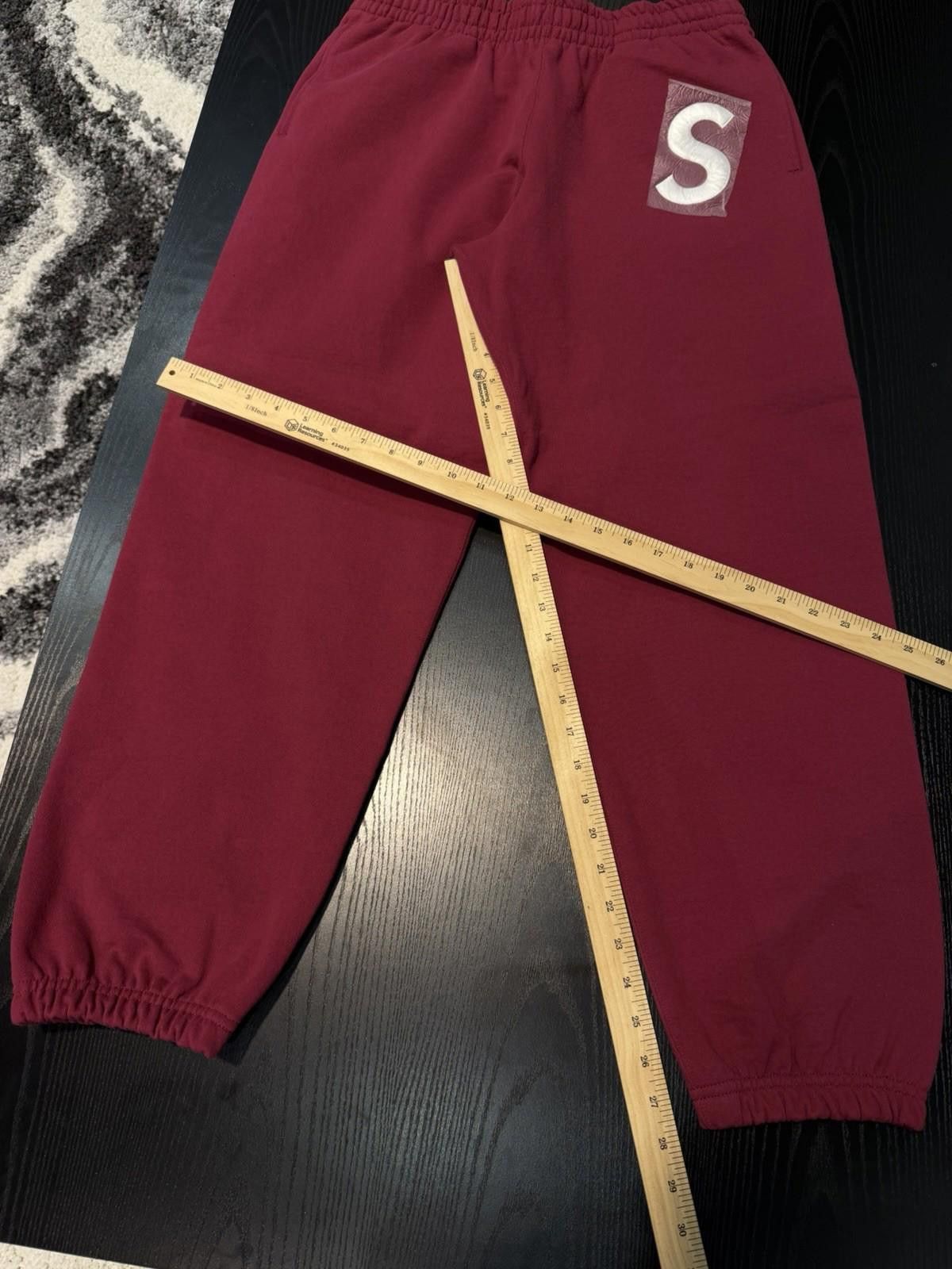 Supreme Supreme S Logo Sweatpants Red (SS25) Brand New Size Medium Size US 32 / EU 48 - 7 Thumbnail