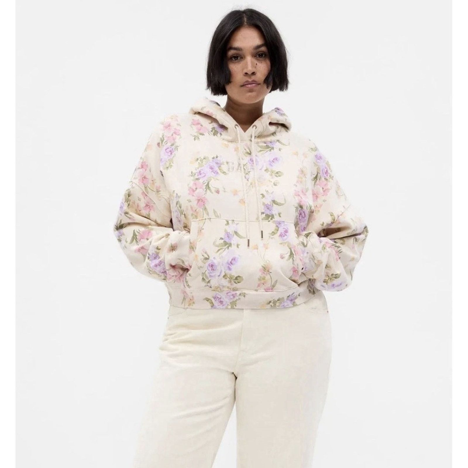 Gap Gap x LoveShackFancy Floral Logo Hoodie XXL Oversized Size XXL / US 16-18 / IT 52-54 - 1 Thumbnail