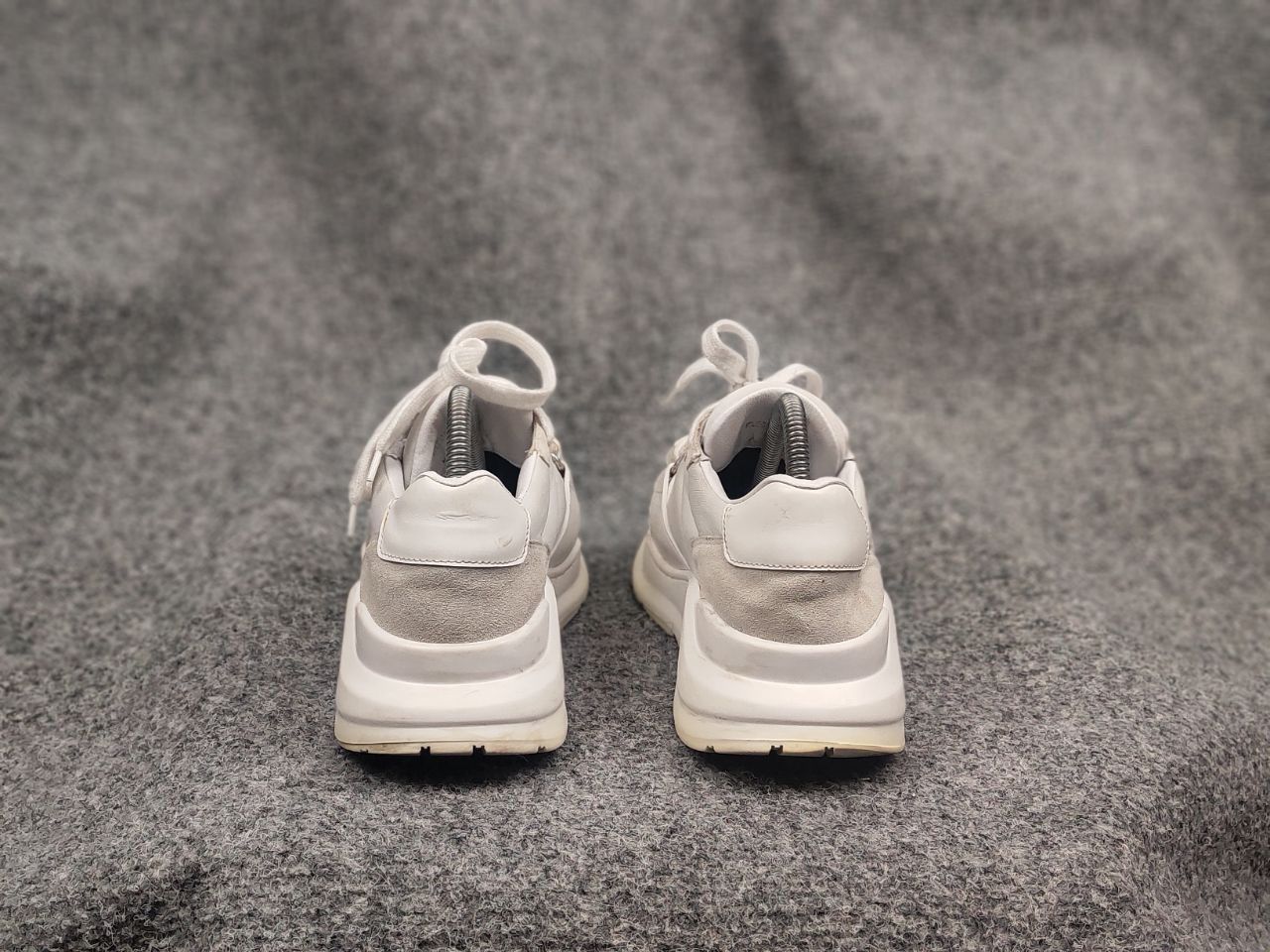 Burberry Burberry Ramsey Trainers Logo White Low-Top Sneakers Size US 7.5 / IT 37.5 - 12 Thumbnail