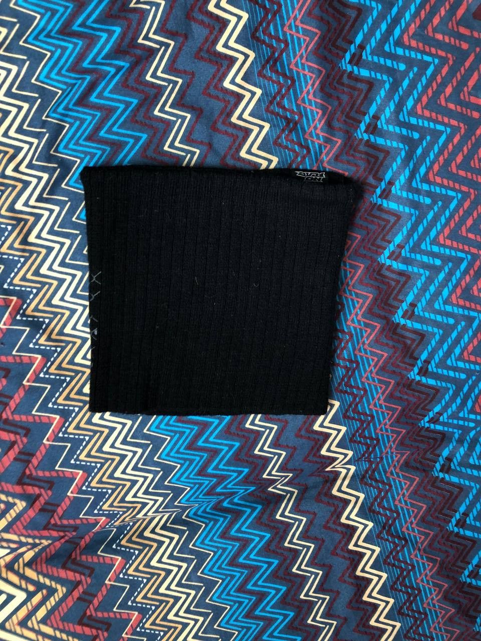 No Fear scarf No Fear black Vintage logo Streetwear Y2K big print Size ONE SIZE - 9 Thumbnail