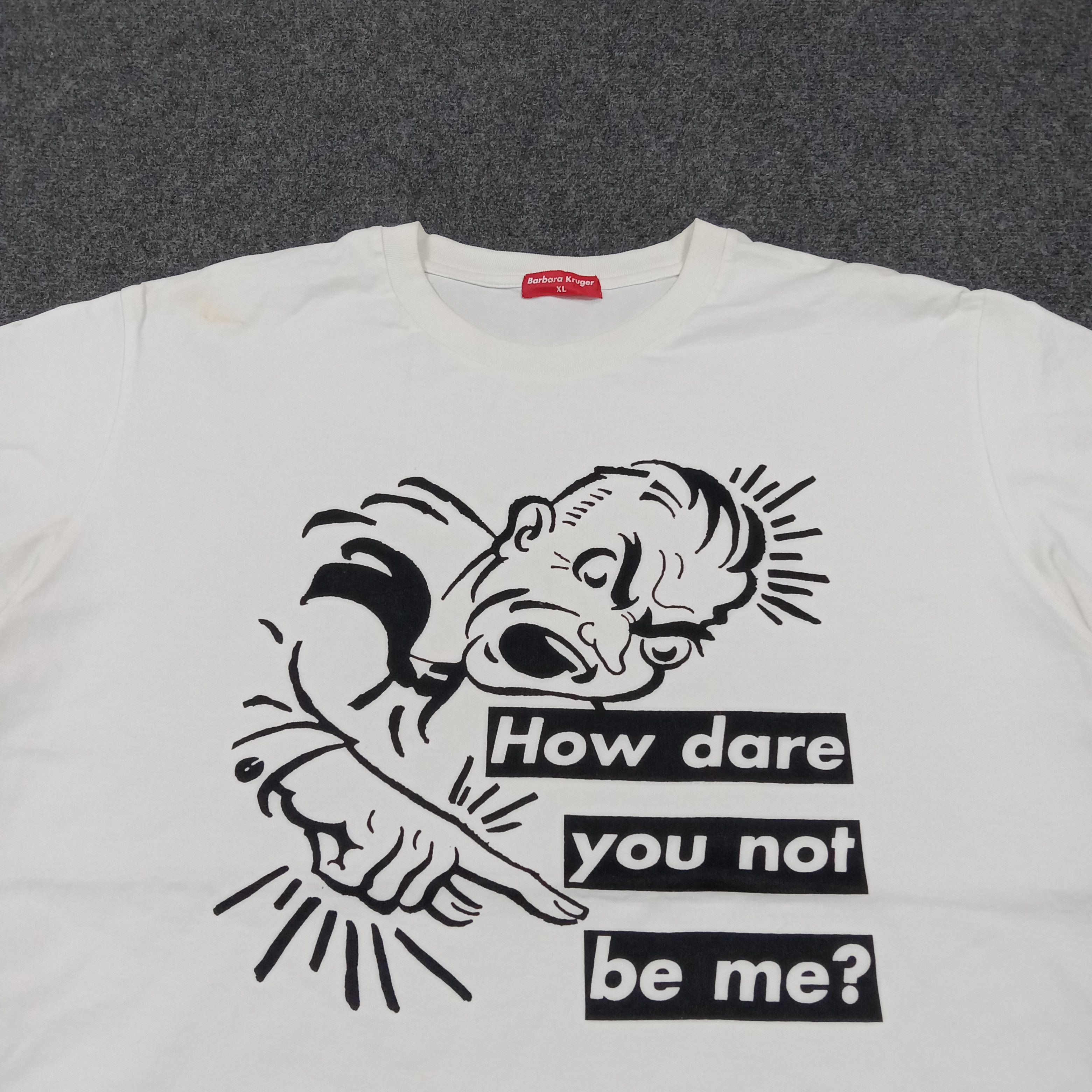 Barbara Kruger Barbara Kruger Japanese Art Graphic Tshirt C276N30 Size US XL / EU 56 / 4 - 2 Thumbnail