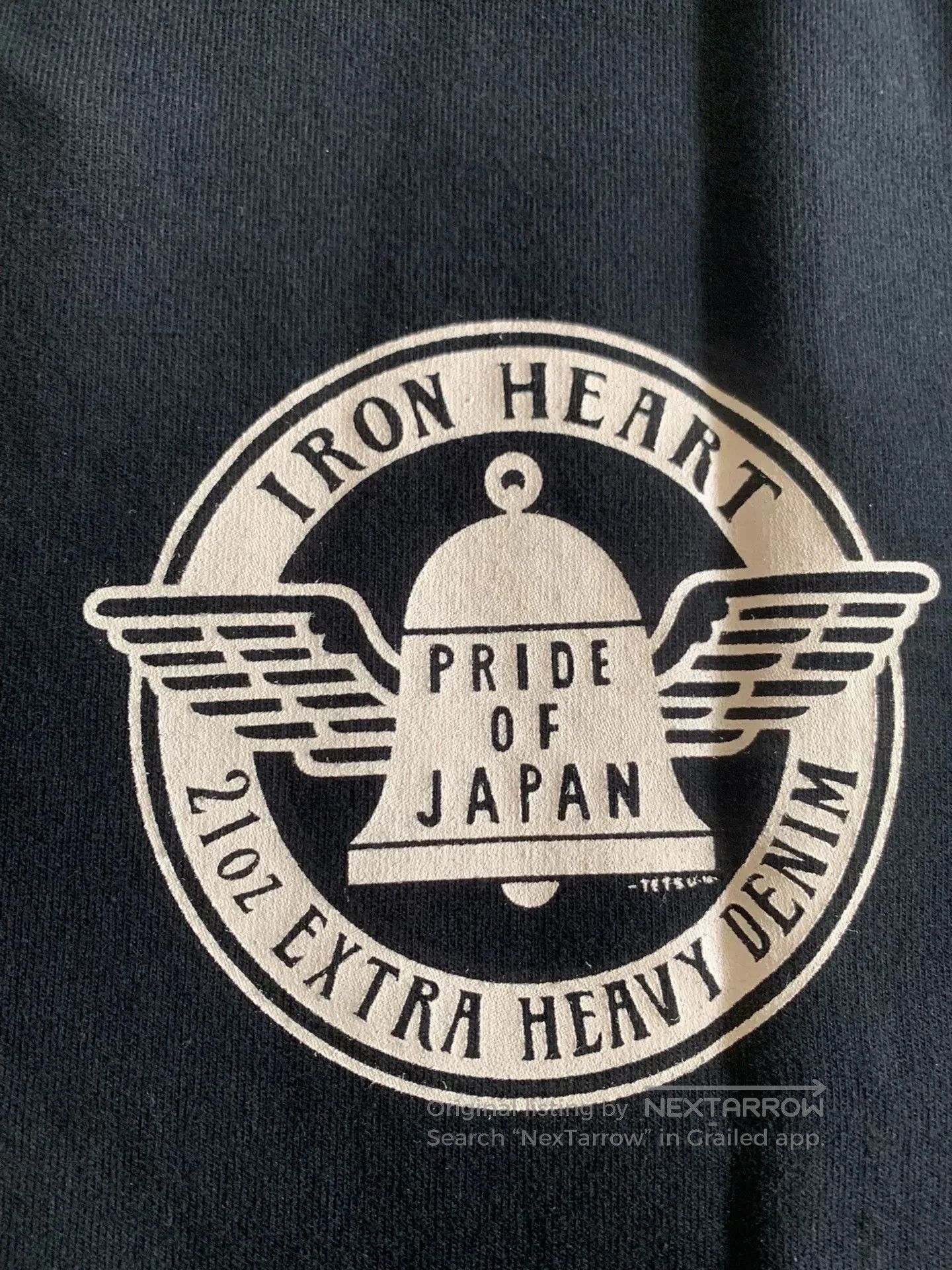 Iron Heart black motorcycle graphic short sleeve t. Size US XL / EU 56 / 4 - 3 Thumbnail