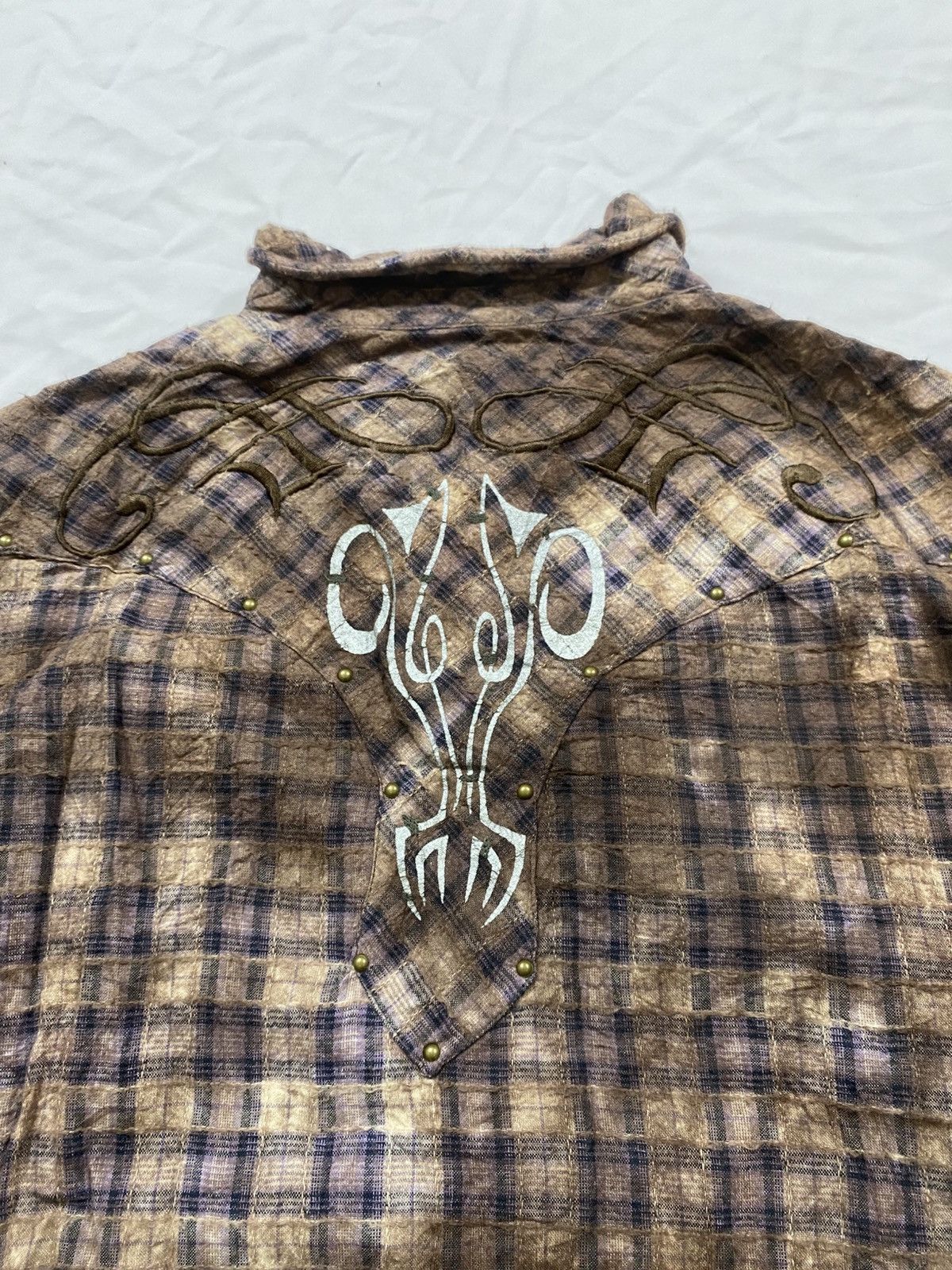 If Six Was Nine In the Attic Gothic punk button up shirt Size US M / EU 48-50 / 2 - 6 Thumbnail