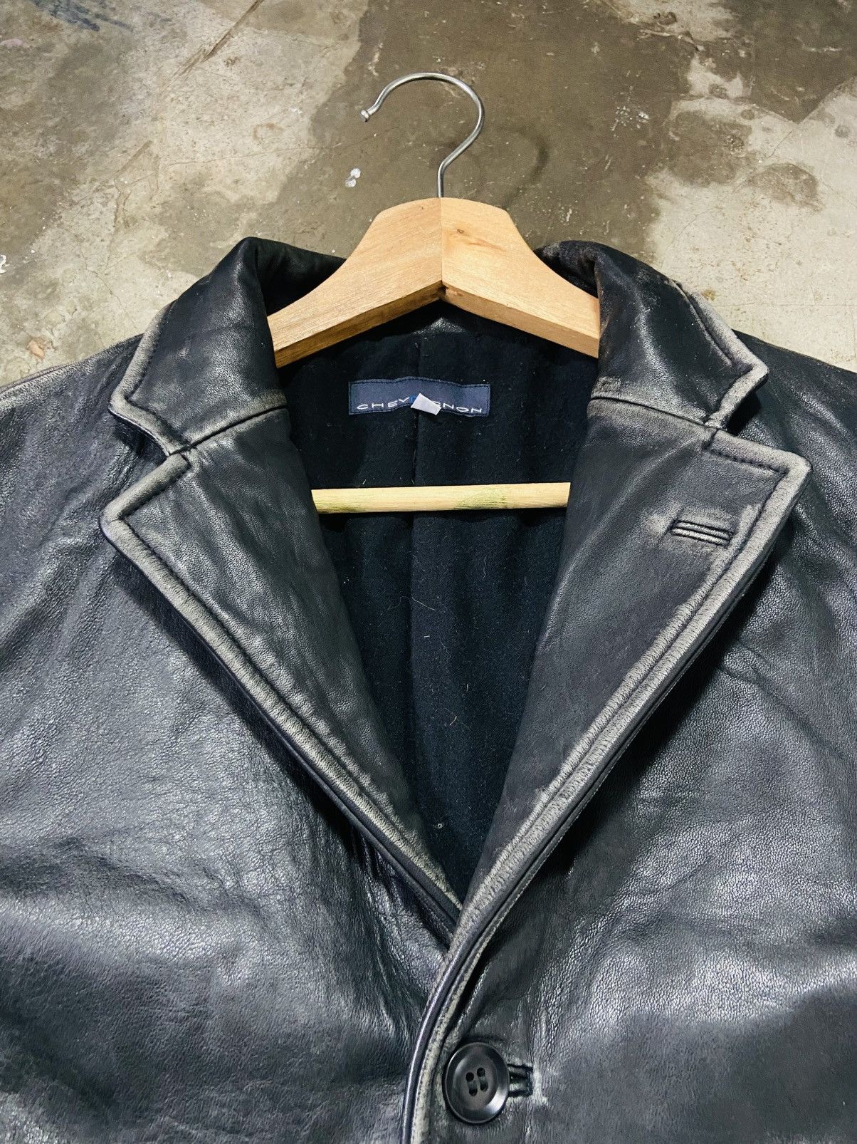 Chevignon Vintage Chevignon Leather Jacket Size US M / EU 48-50 / 2 - 9 Thumbnail