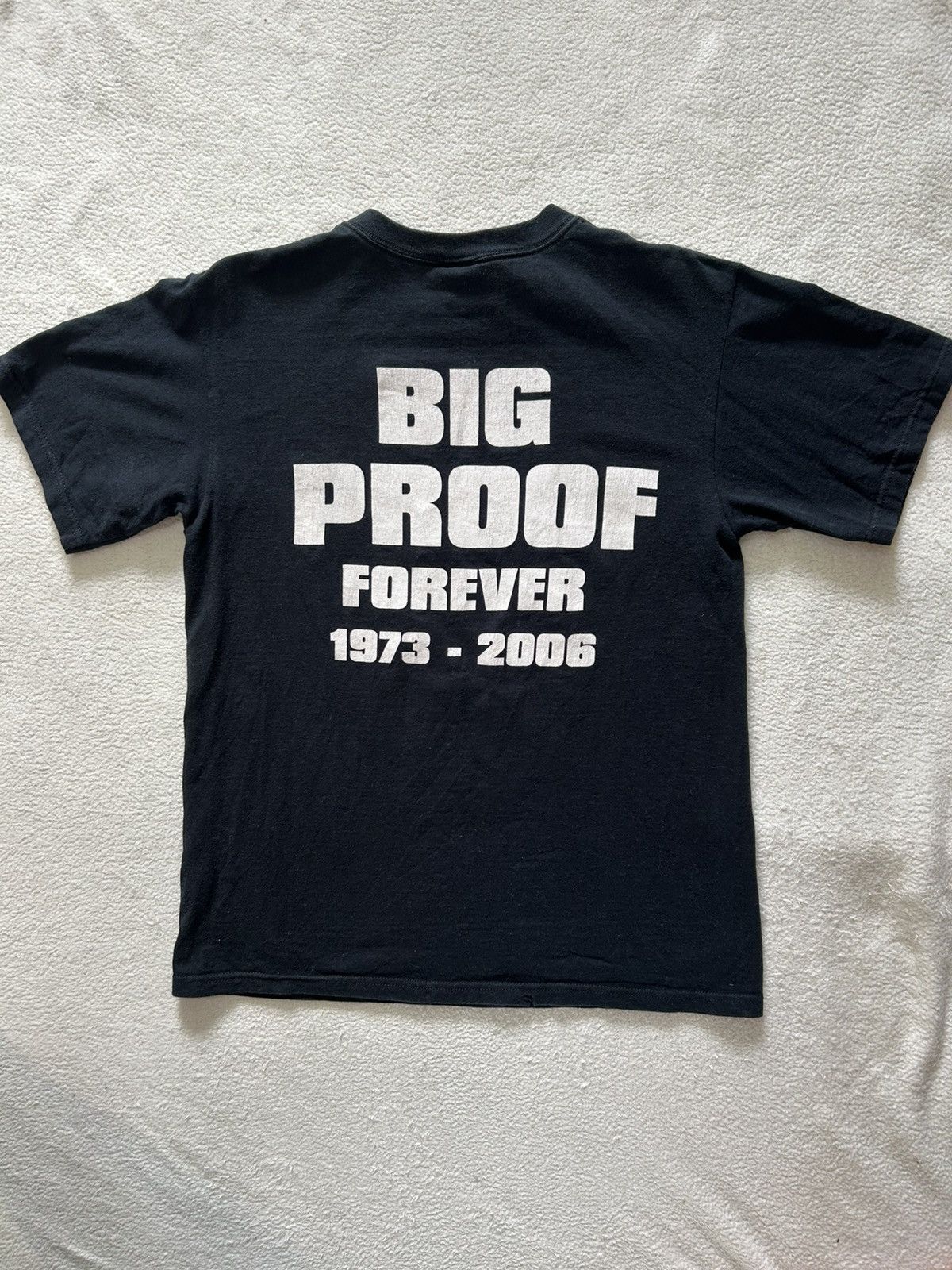 Rap Tees Big Proof Forever 1973 - 2006 RIP Memorial D12 Rap Tee Size US M / EU 48-50 / 2 - 2 Thumbnail
