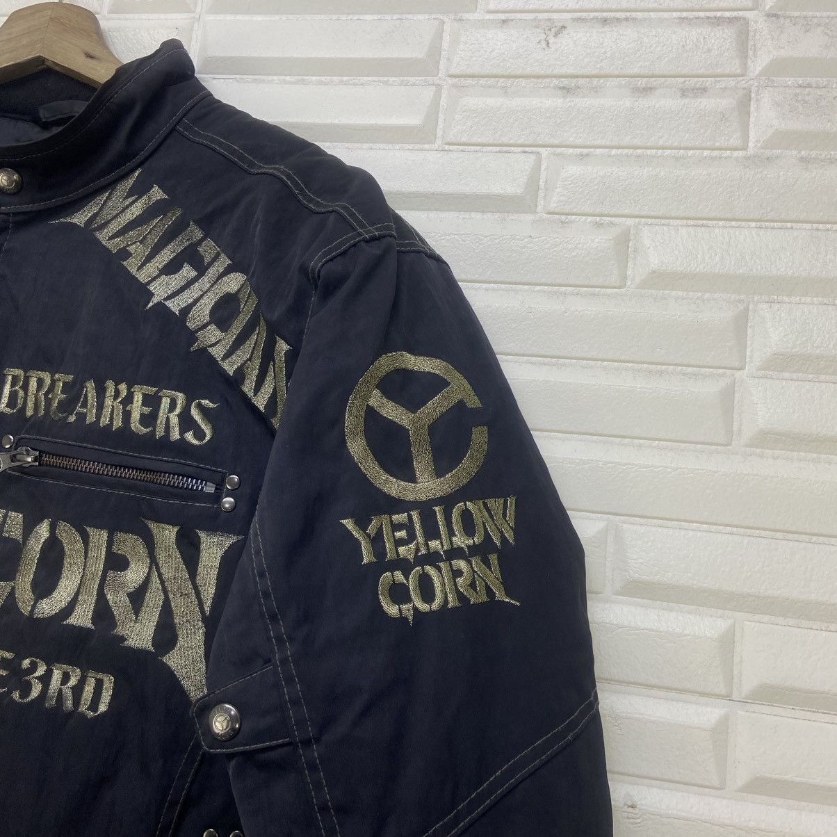 YELLOW CORN Yellow Corn Racing Black Running Project Ride Biker Jacket Size US M / EU 48-50 / 2 - 5 Thumbnail
