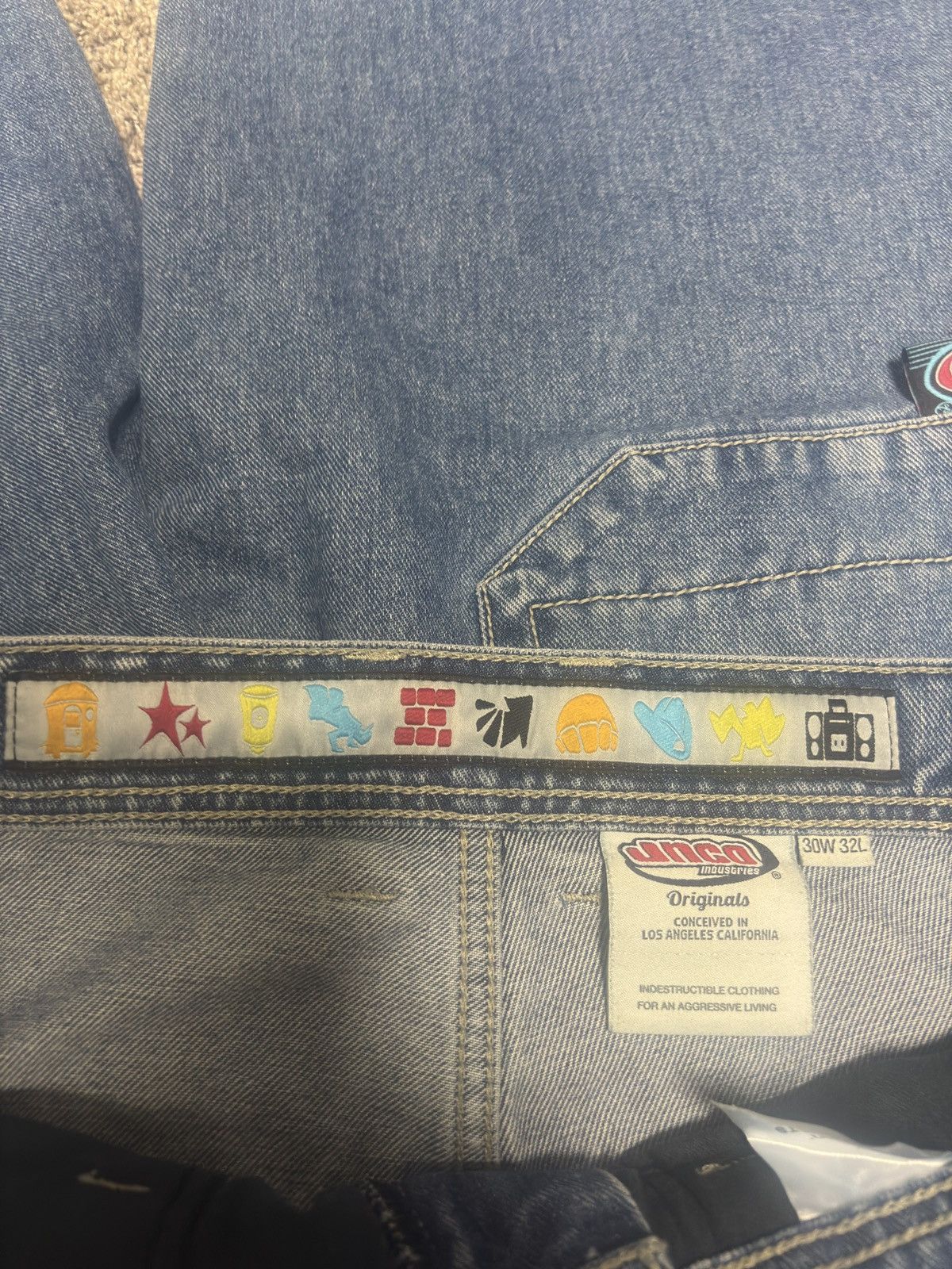 JNCO Vintage Jnco Rollins Size US 30 / EU 46 - 3 Thumbnail