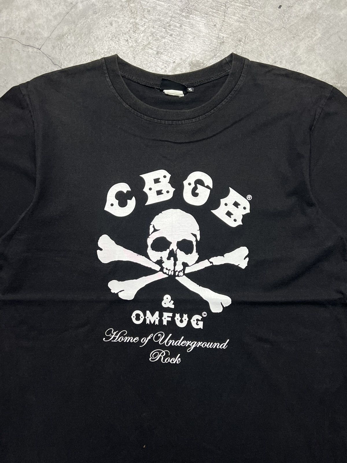 Band Tees Vintage CBGB & OMFUG "Home of Underground Rock" Graphic Tee Size US L / EU 52-54 / 3 - 2 Thumbnail