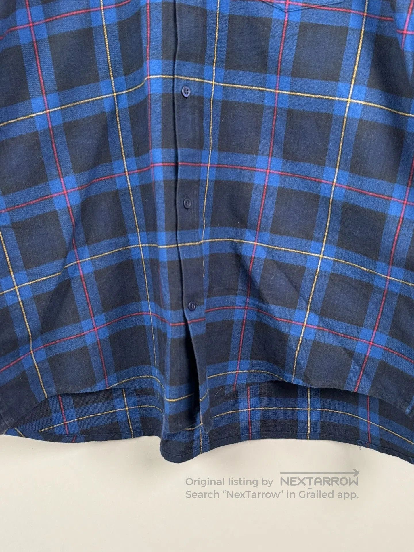 Balenciaga Balenciaga Oversized Check Shirt. Size S / US 4 / IT 40 - 4 Thumbnail