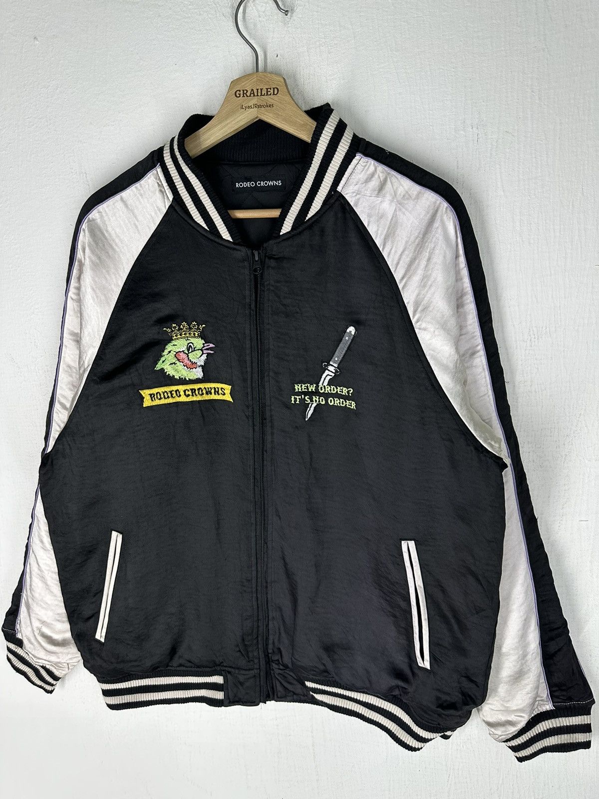 Japanese Brand Rodeo Crowns Embroidery Sukajan Japanese Jacket Size US M / EU 48-50 / 2 - 3 Thumbnail