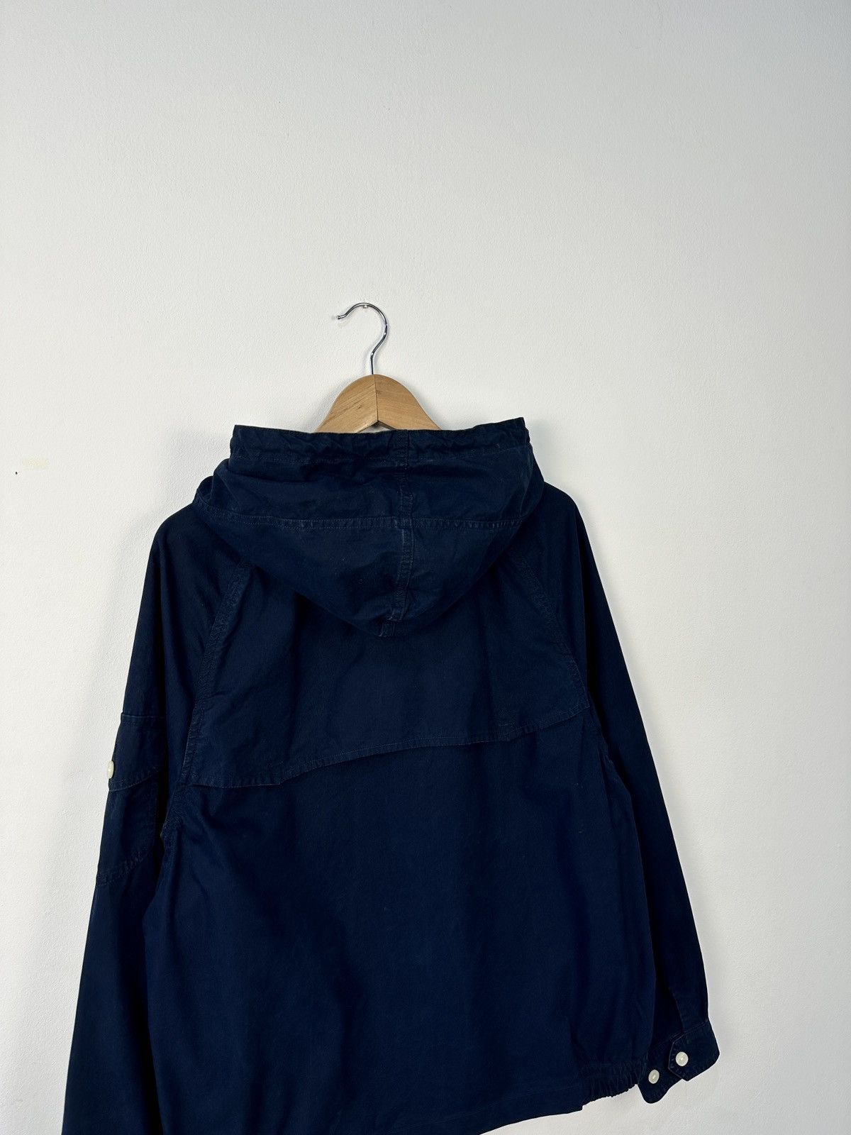 Polo Ralph Lauren Polo Ralph Lauren Hooded Windbreaker Jacket Navy Talon Zip Size US XL / EU 56 / 4 - 17 Thumbnail