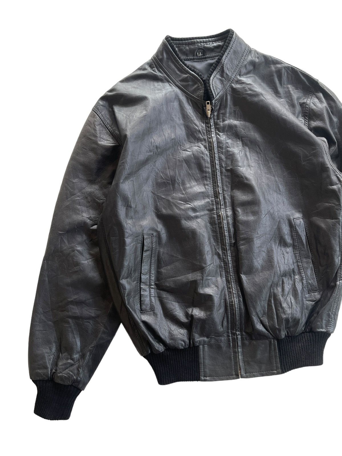 Vintage Julian Partina Leather Blouson Jacket Size US L / EU 52-54 / 3 - 4 Thumbnail