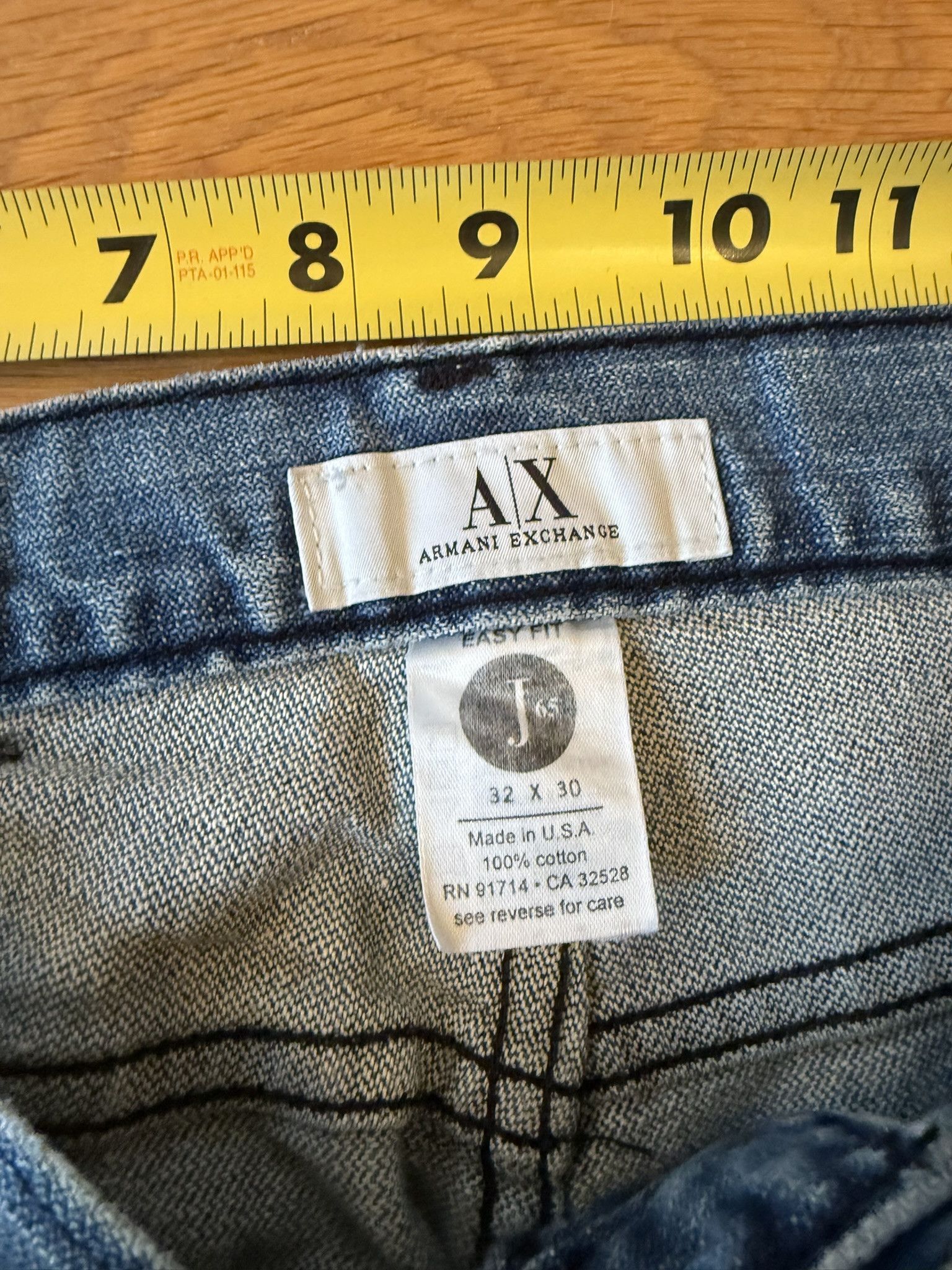 Armani Exchange Vintage Armani Exchange Jeans 32x30 Size US 32 / EU 48 - 3 Thumbnail