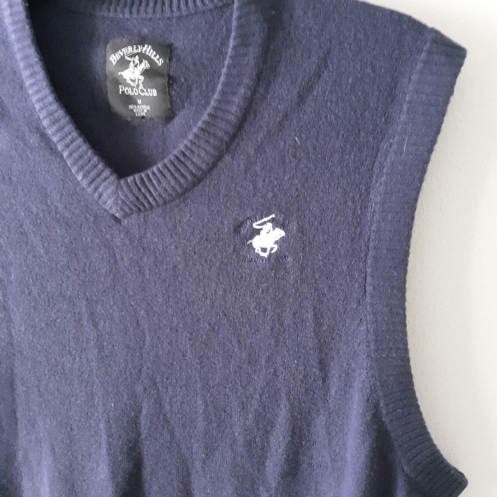 Beverly Hills Polo Club Beverly Hills Polo Club Soft Sweater Vest Size US M / EU 48-50 / 2 - 2 Thumbnail