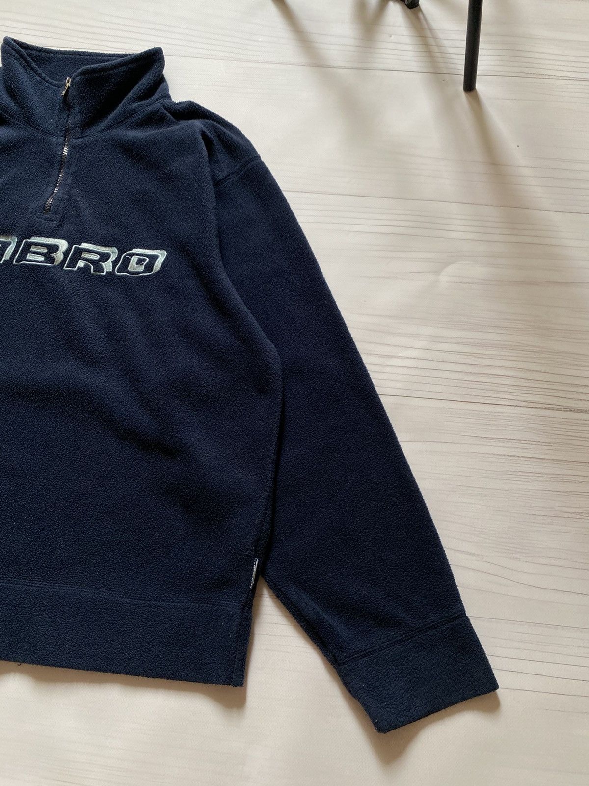 Umbro Vintage 00’s Umbro Embroidered Logo 1/3 zip fleece jacket Size US XL / EU 56 / 4 - 8 Thumbnail