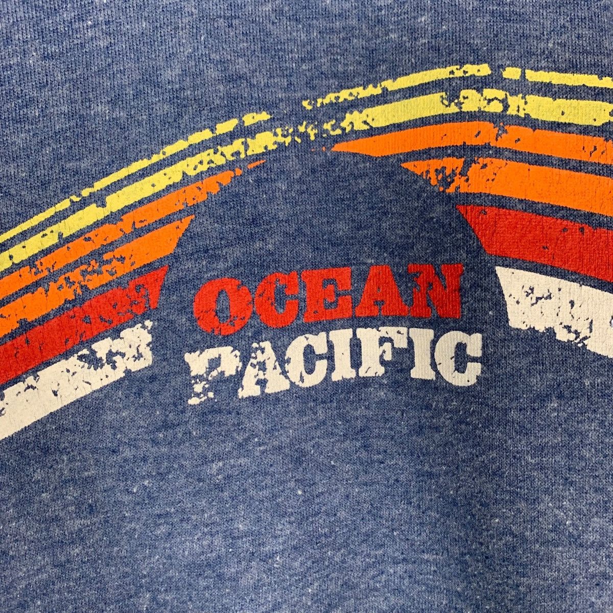 Ocean Pacific OCEAN PACIFIC Blue Crewneck Sweatshirt #1531-C69 Size US XL / EU 56 / 4 - 10 Thumbnail