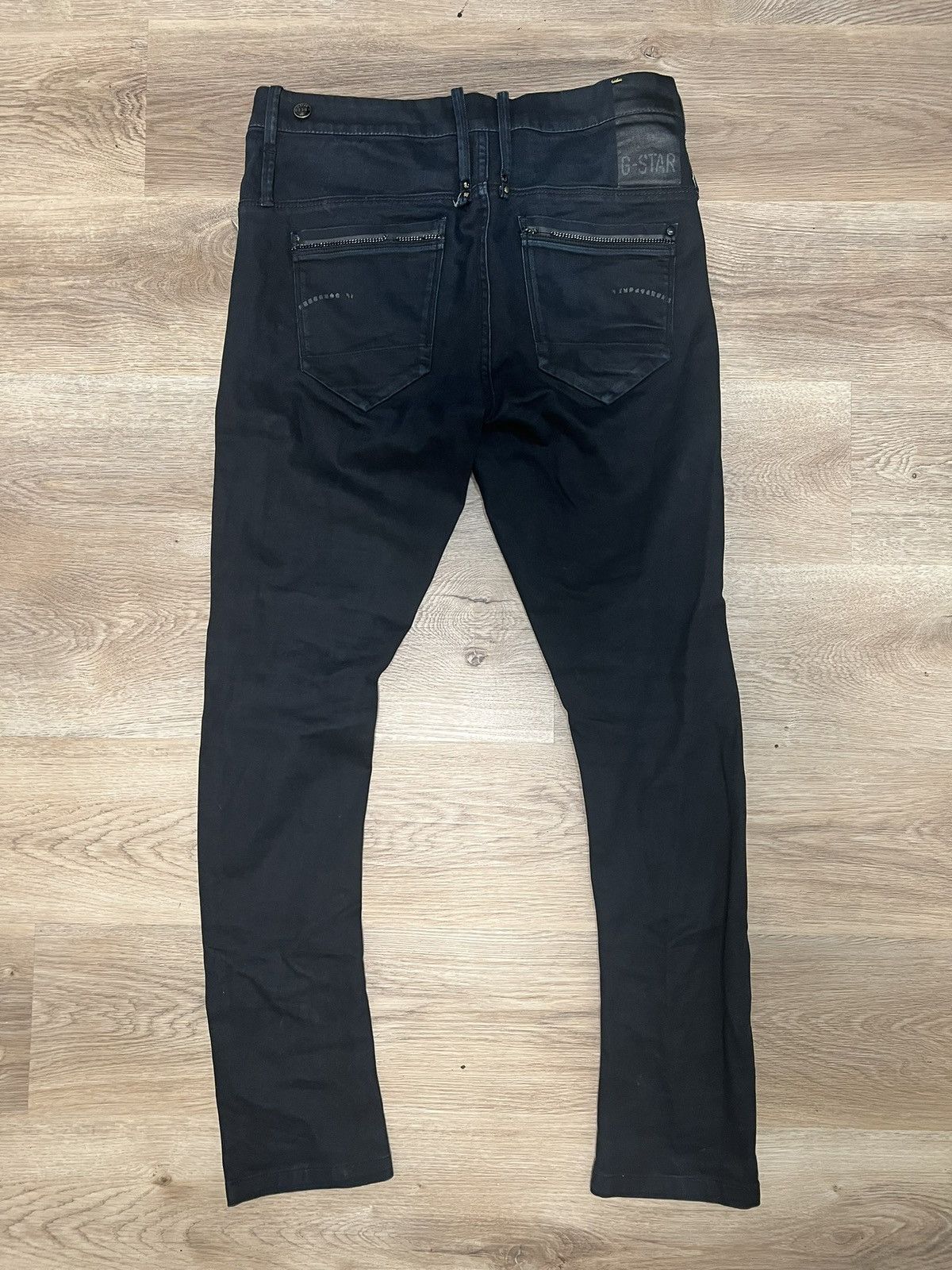 G-Star G-Star RAW Originals 3301 Coated Slim Jeans Size US 31 - 6 Thumbnail