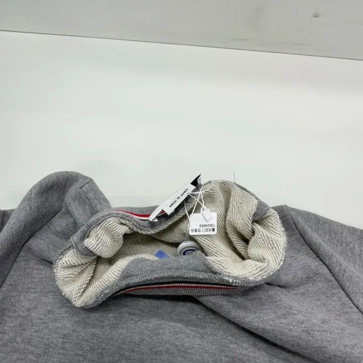 Thom Browne Thom Browne Gray Classic Four-Stripes Sweatshirt -2507 Size US S / EU 44-46 / 1 - 4 Thumbnail