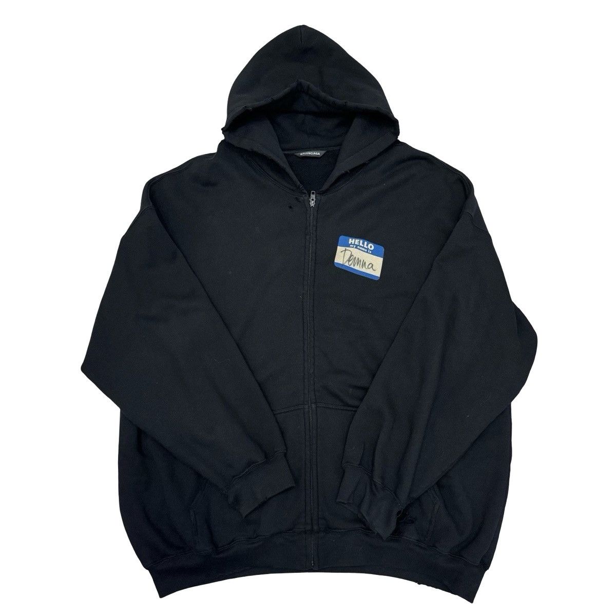 Balenciaga Balenciaga x Apple Music My Name is Demna Nametag Zip