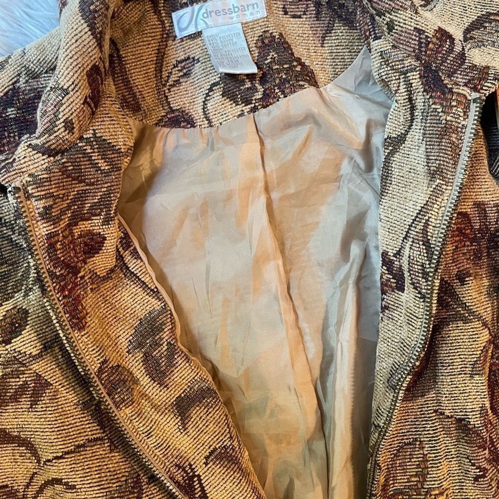 Other Floral Patterned vtg Women's Jacket fits a size M womens Size XL / US 12-14 / IT 48-50 - 8 Thumbnail
